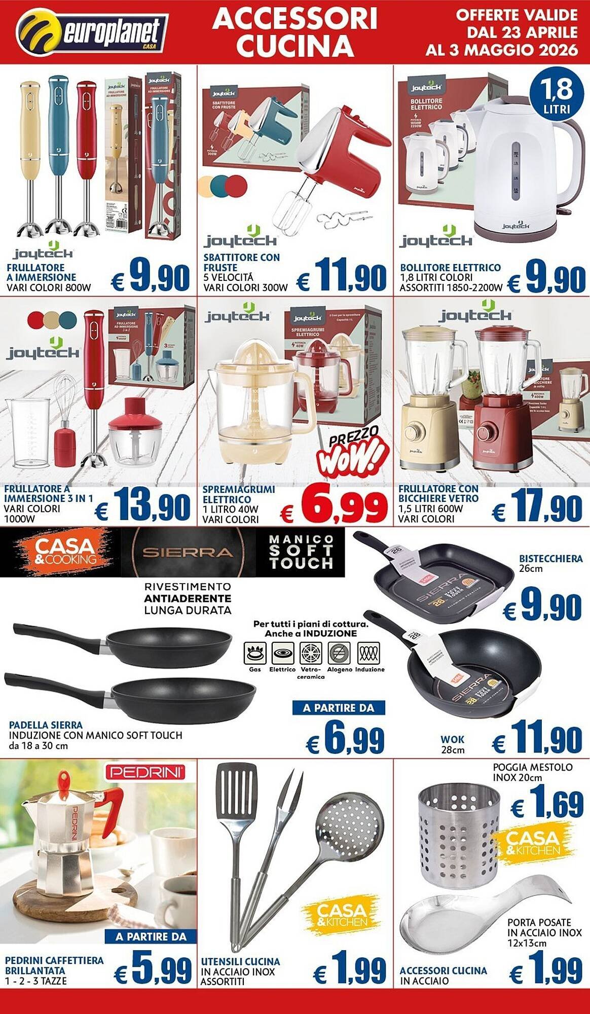 Volantino Europlanet Casa (2026-04-23 - 2026-05-03)