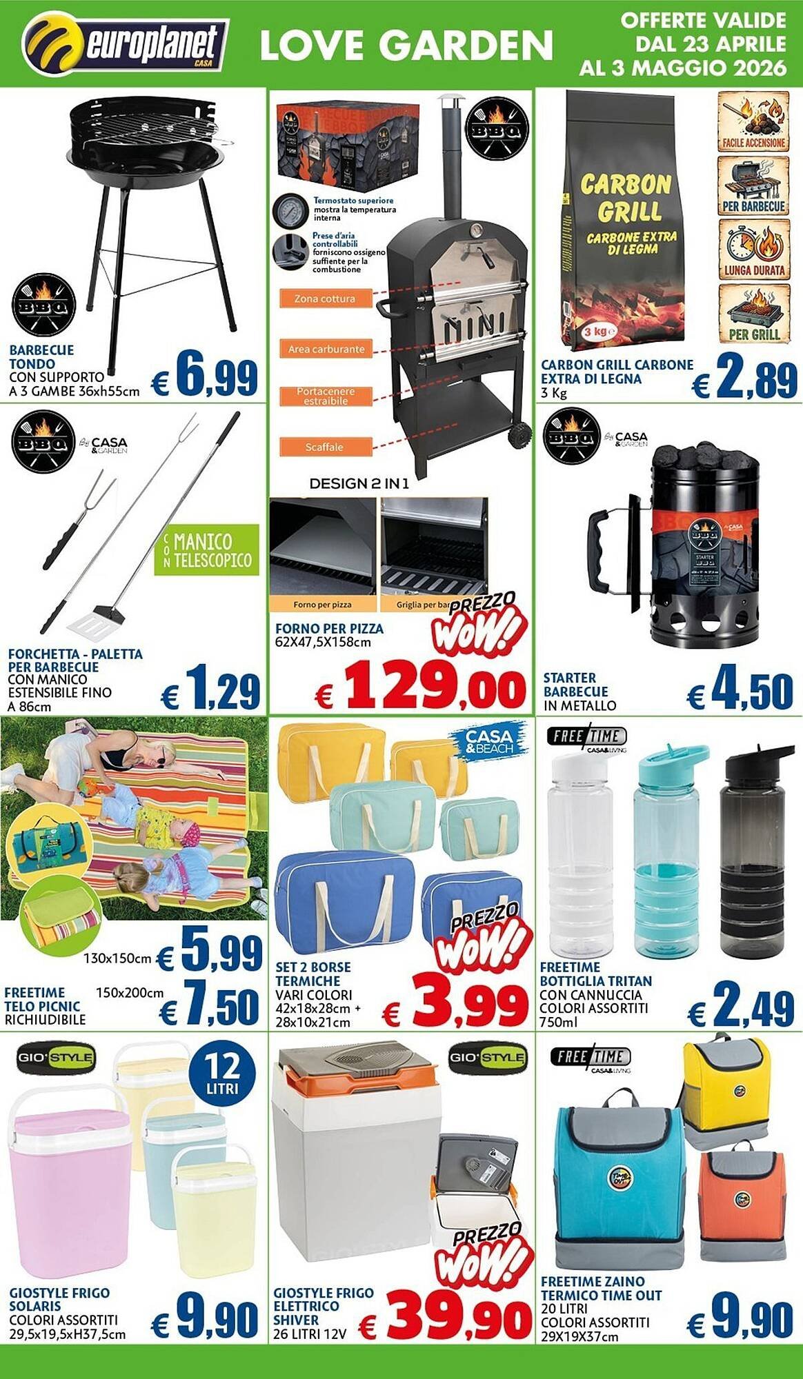 Volantino Europlanet Casa (2026-04-23 - 2026-05-03)