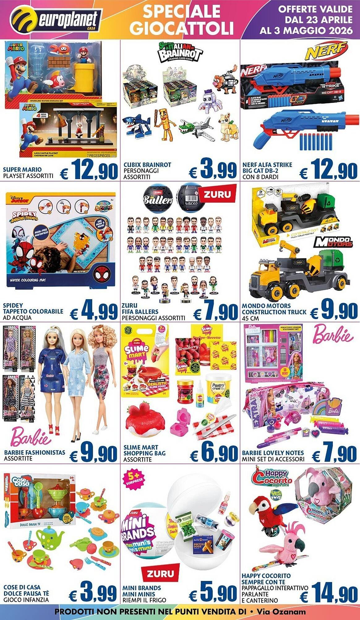 Volantino Europlanet Casa (2026-04-23 - 2026-05-03)