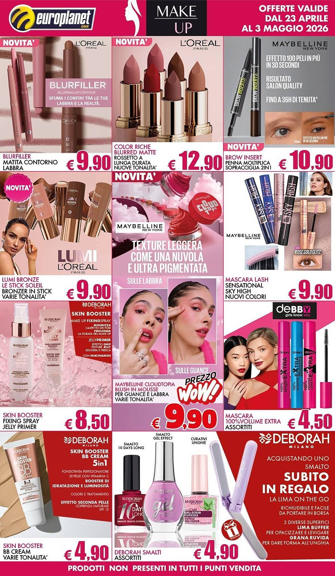 Volantino Europlanet Casa (2026-04-23 - 2026-05-03)