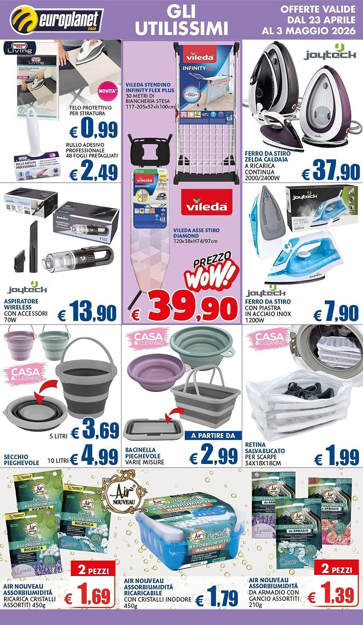 Volantino Europlanet Casa (2026-04-23 - 2026-05-03)