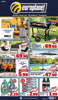 Volantino Europlanet Casa (2026-04-23 - 2026-05-03)