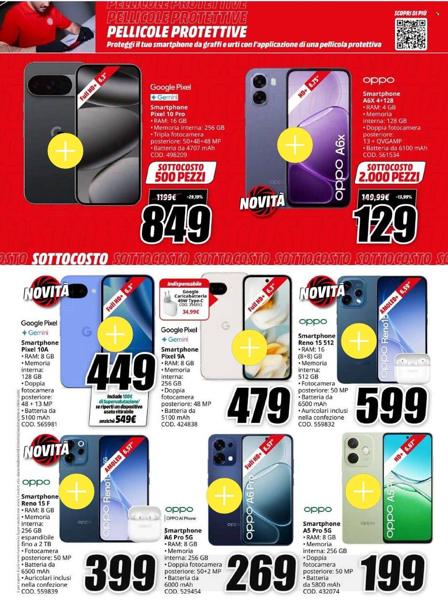 Volantino MediaWorld (2026-03-06 - 2026-03-15)