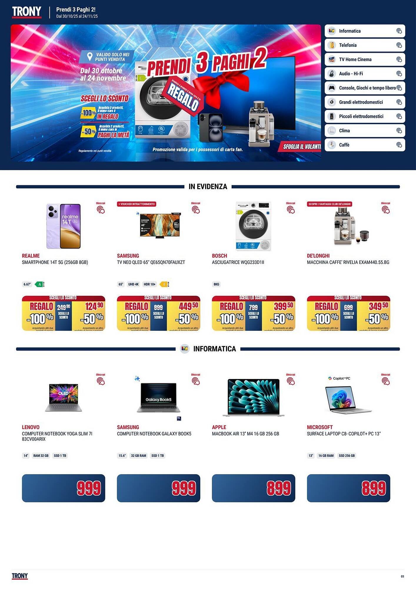 Volantino Trony (2025-10-30 - 2025-11-24)