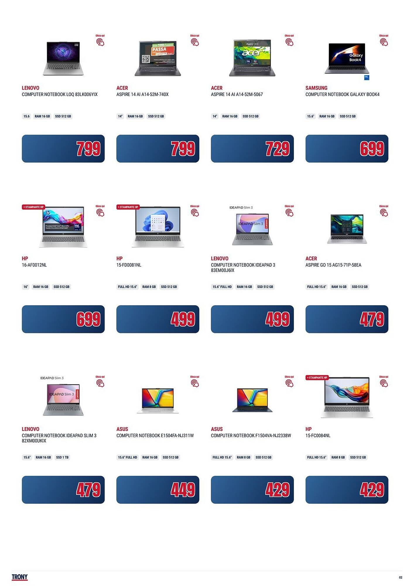 Volantino Trony (2025-10-30 - 2025-11-24)