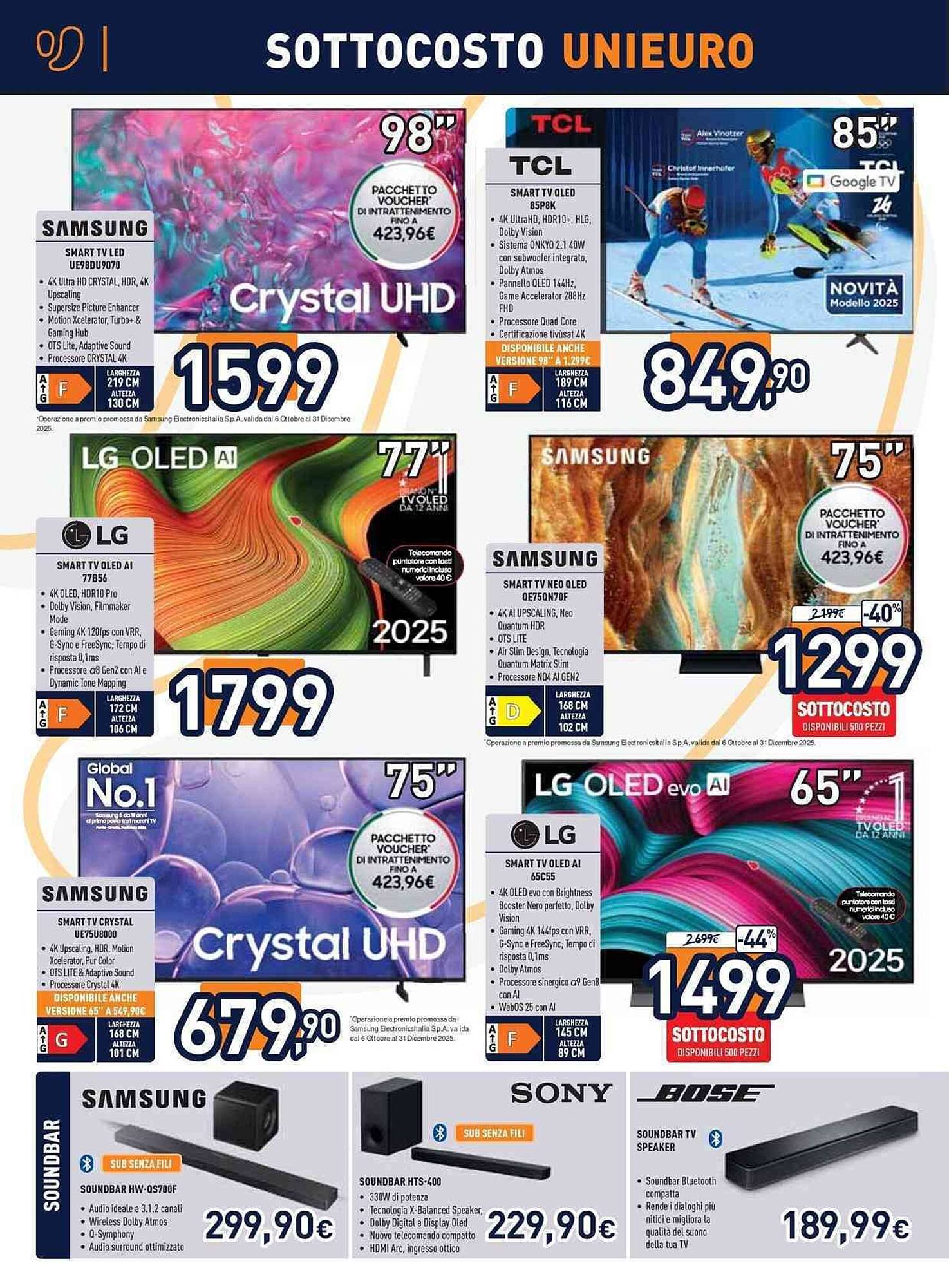 Volantino Unieuro (2025-12-05 - 2025-12-14)