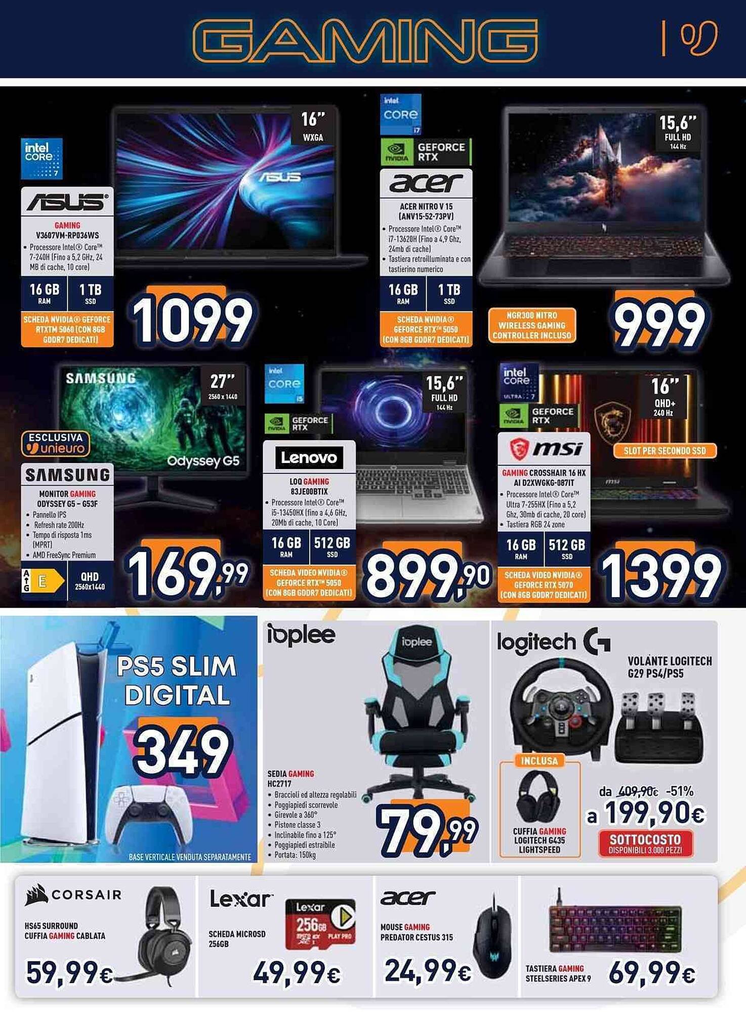 Volantino Unieuro (2025-12-05 - 2025-12-14)