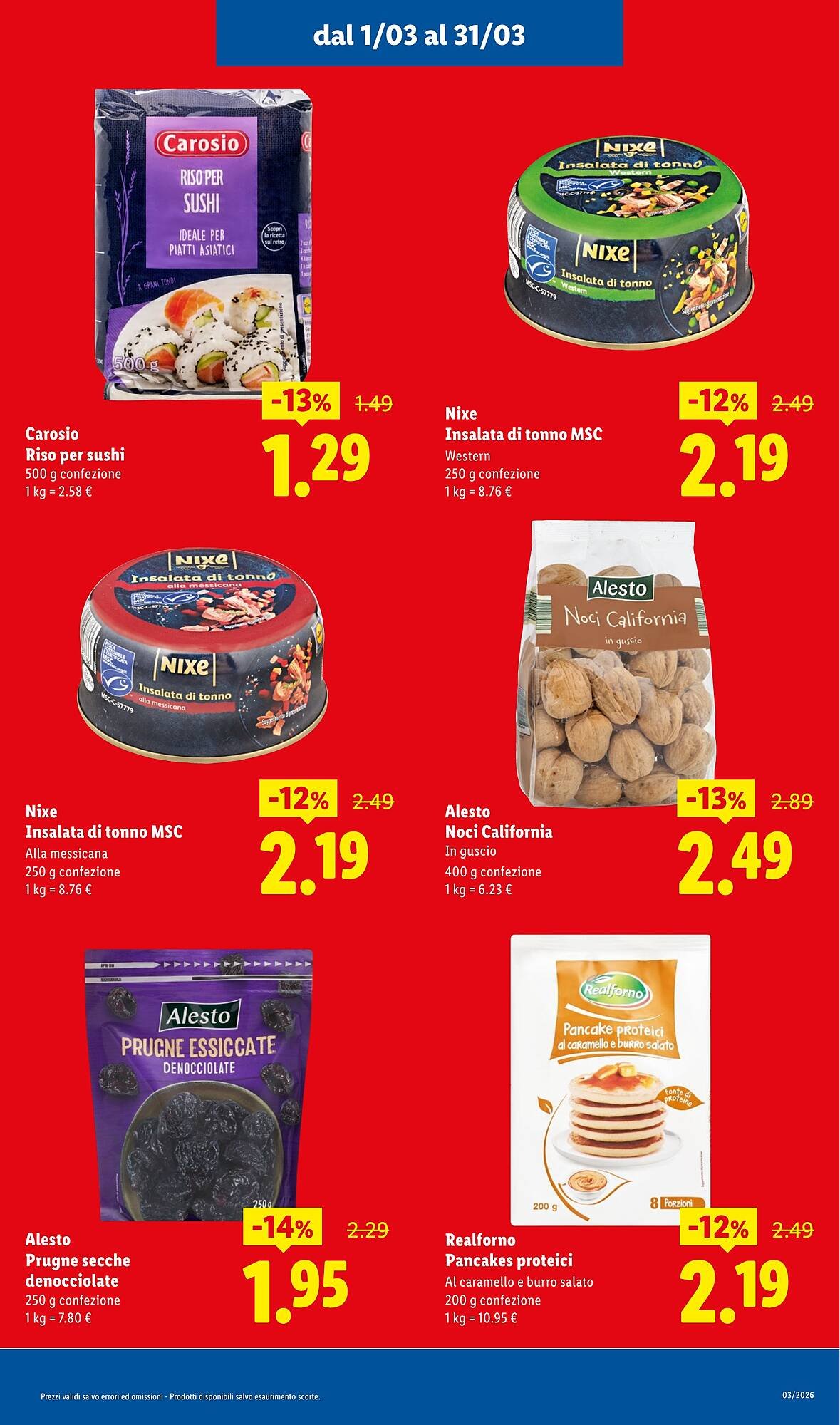 Volantino Lidl (2026-03-01 - 2026-03-31)