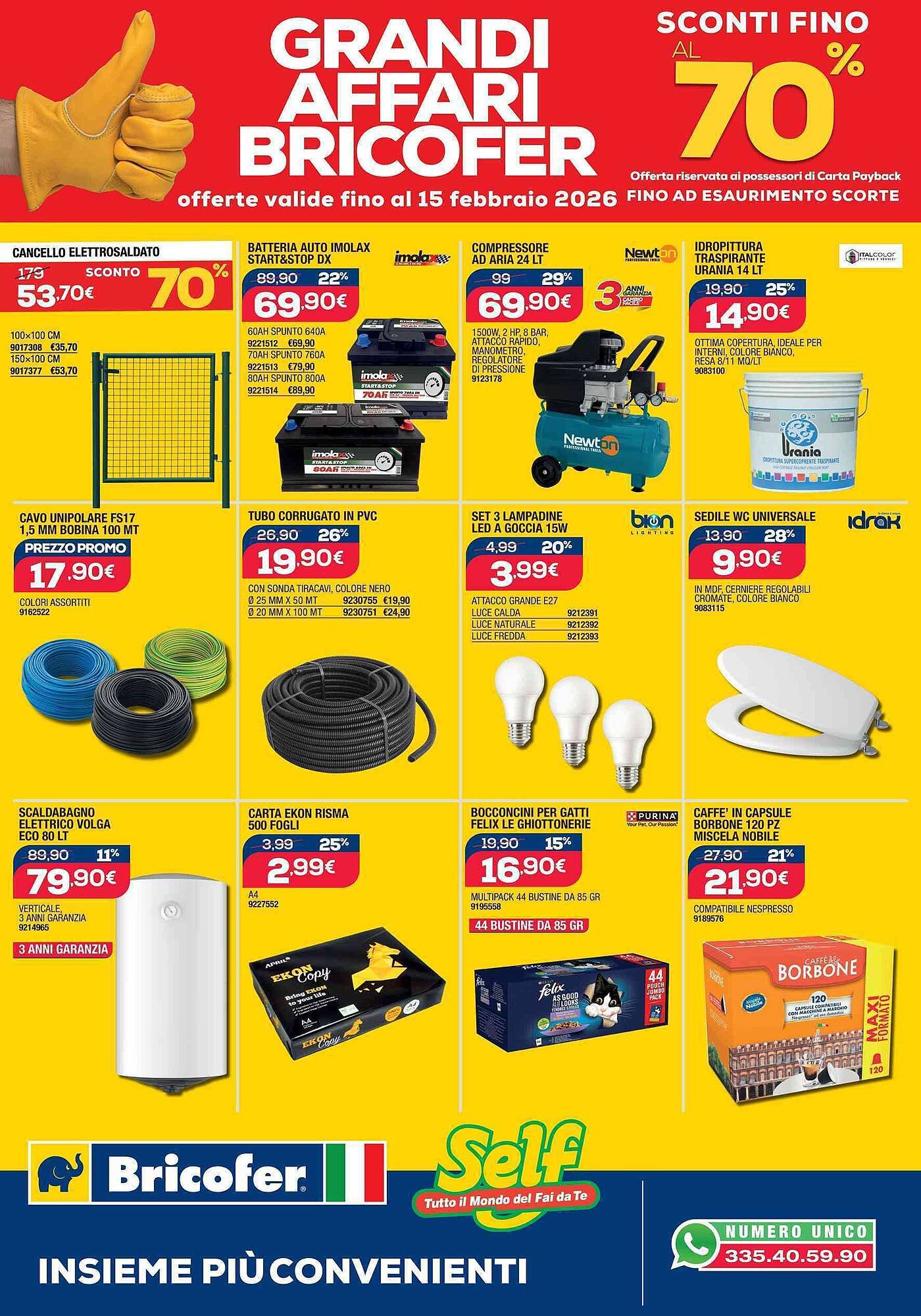 Volantino Bricofer (2026-01-14 - 2026-02-15)