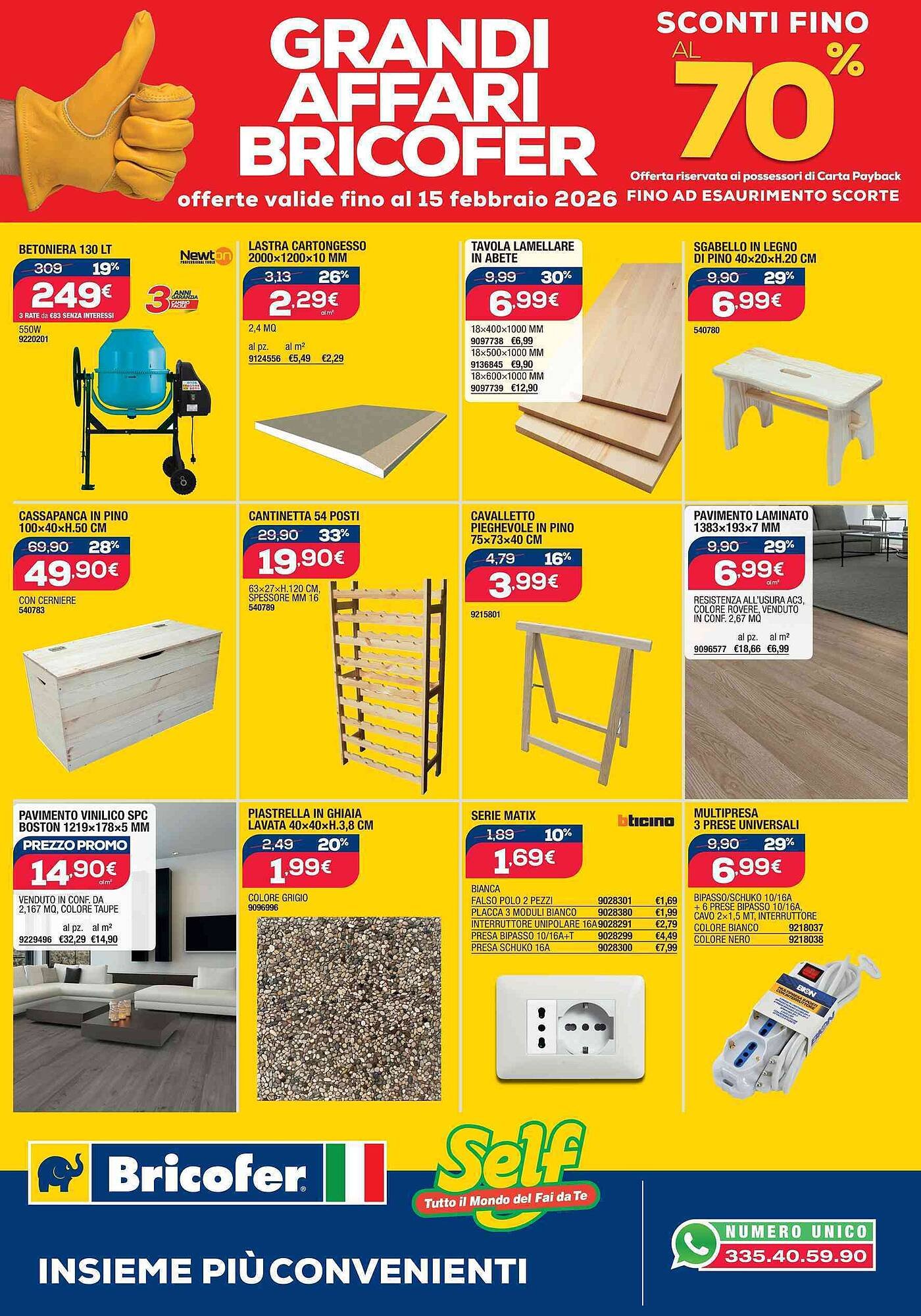 Volantino Bricofer (2026-01-14 - 2026-02-15)