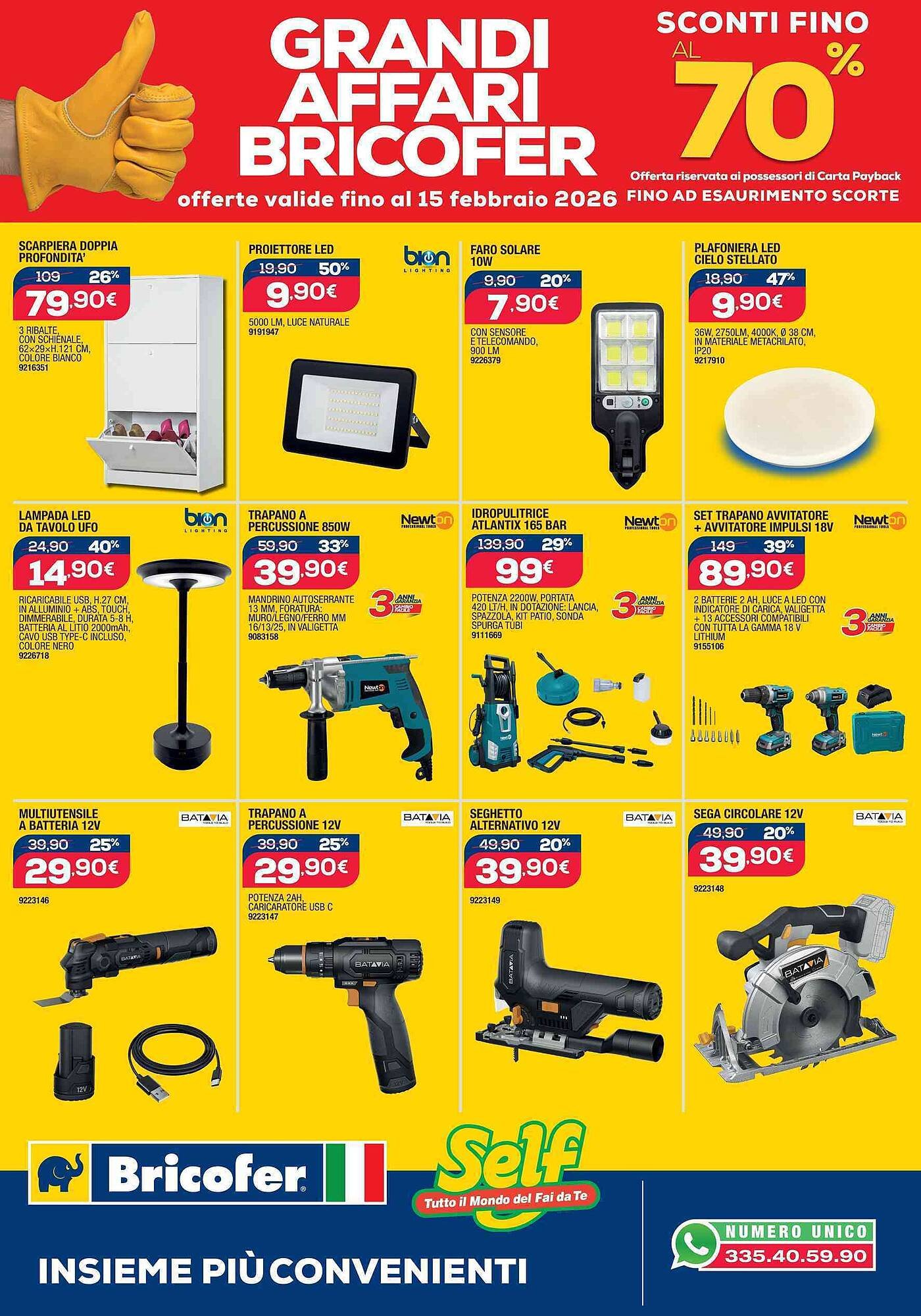 Volantino Bricofer (2026-01-14 - 2026-02-15)