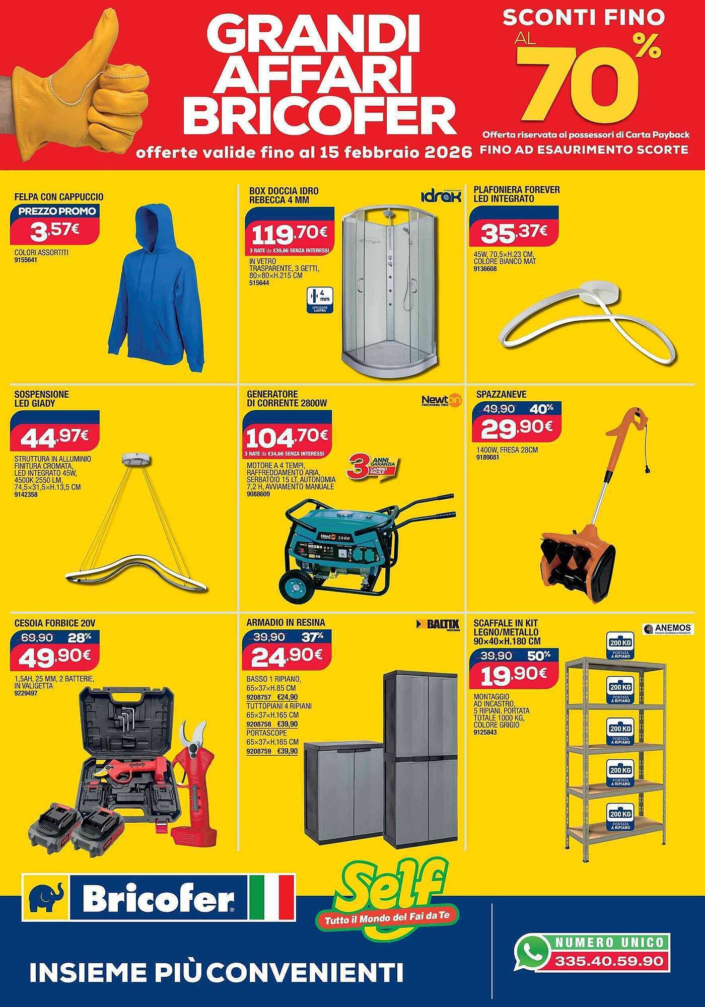 Volantino Bricofer (2026-01-14 - 2026-02-15)