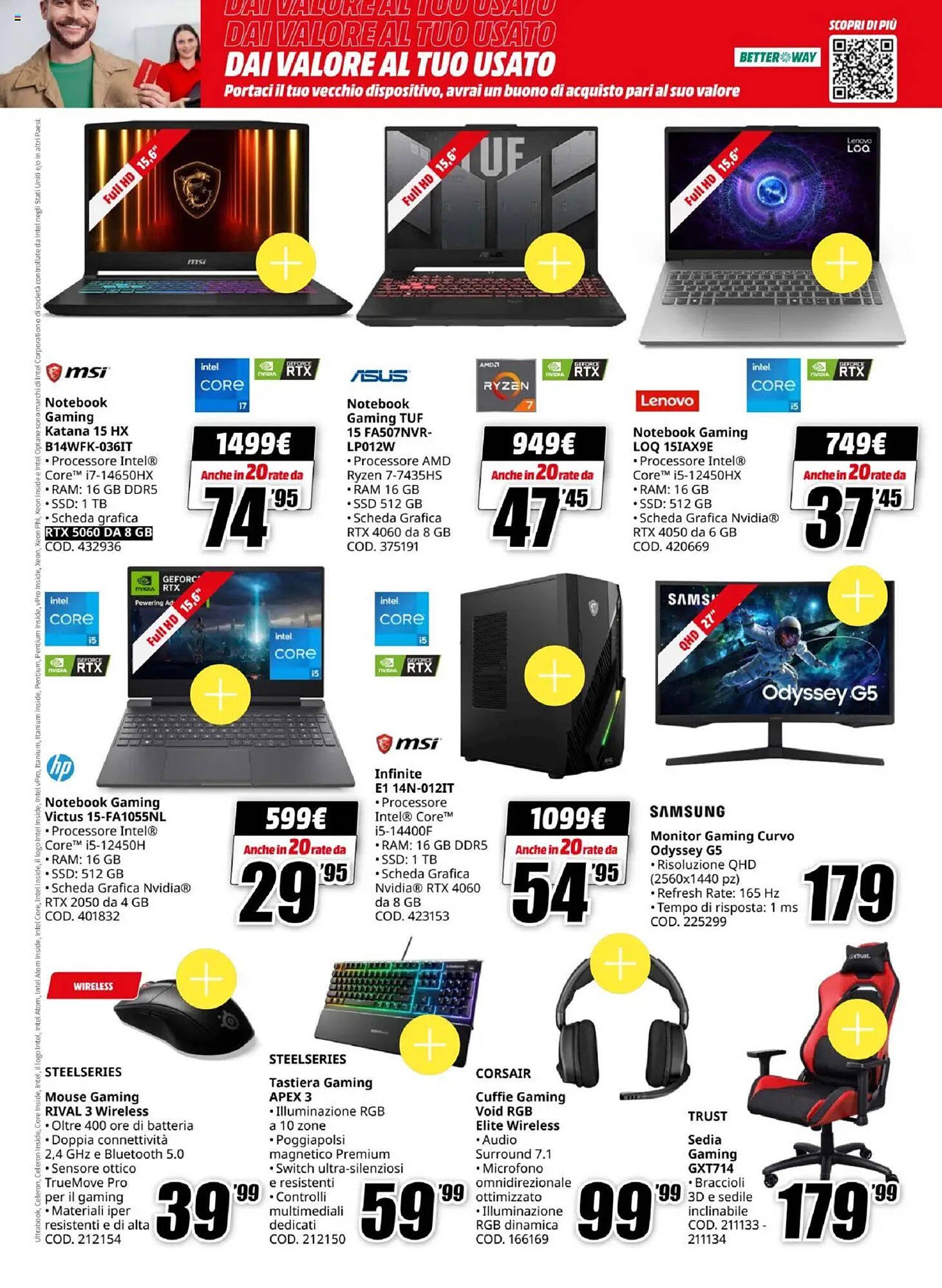 Volantino MediaWorld (2025-07-14 - 2025-07-27)