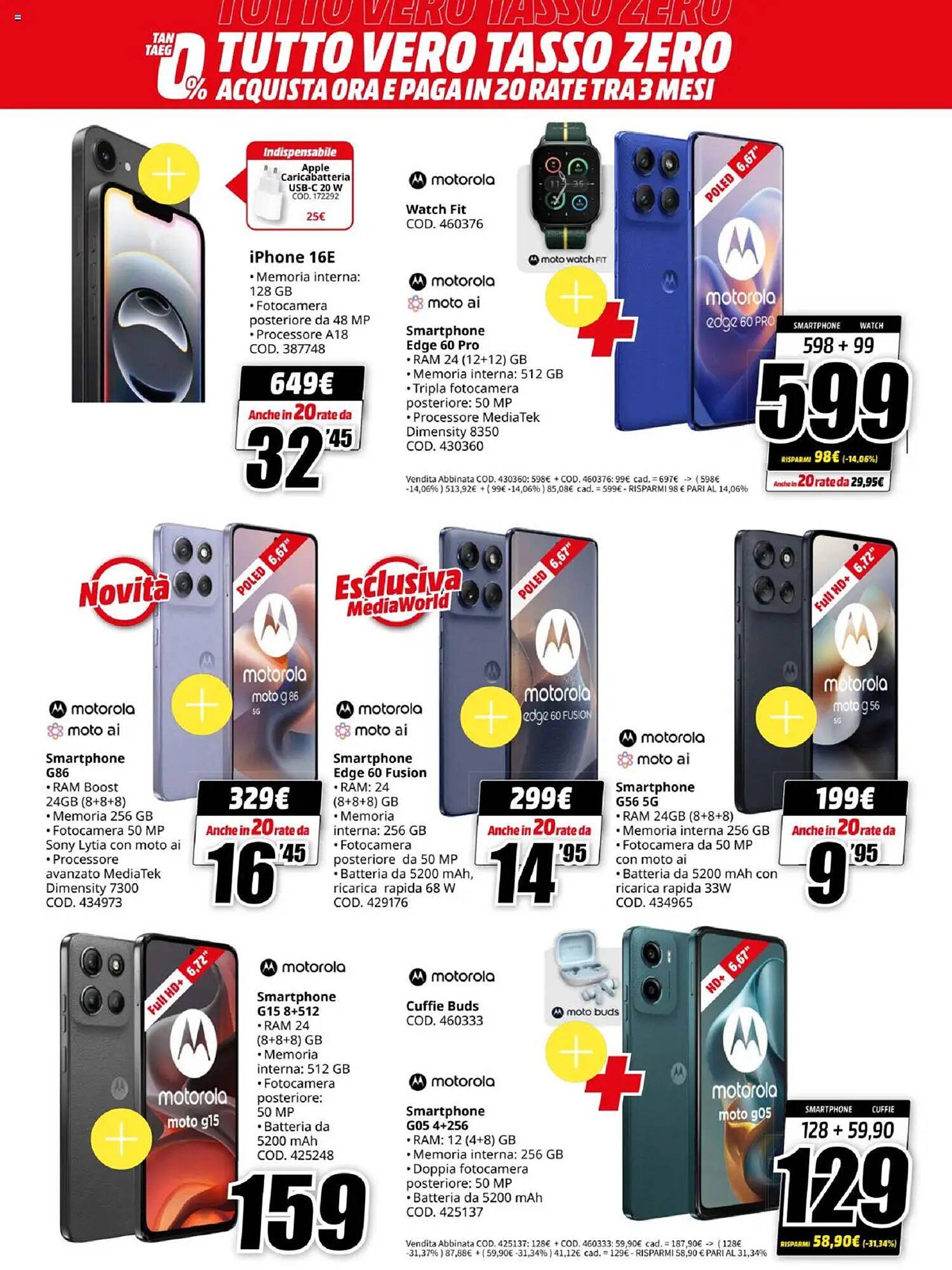 Volantino MediaWorld (2025-07-14 - 2025-07-27)