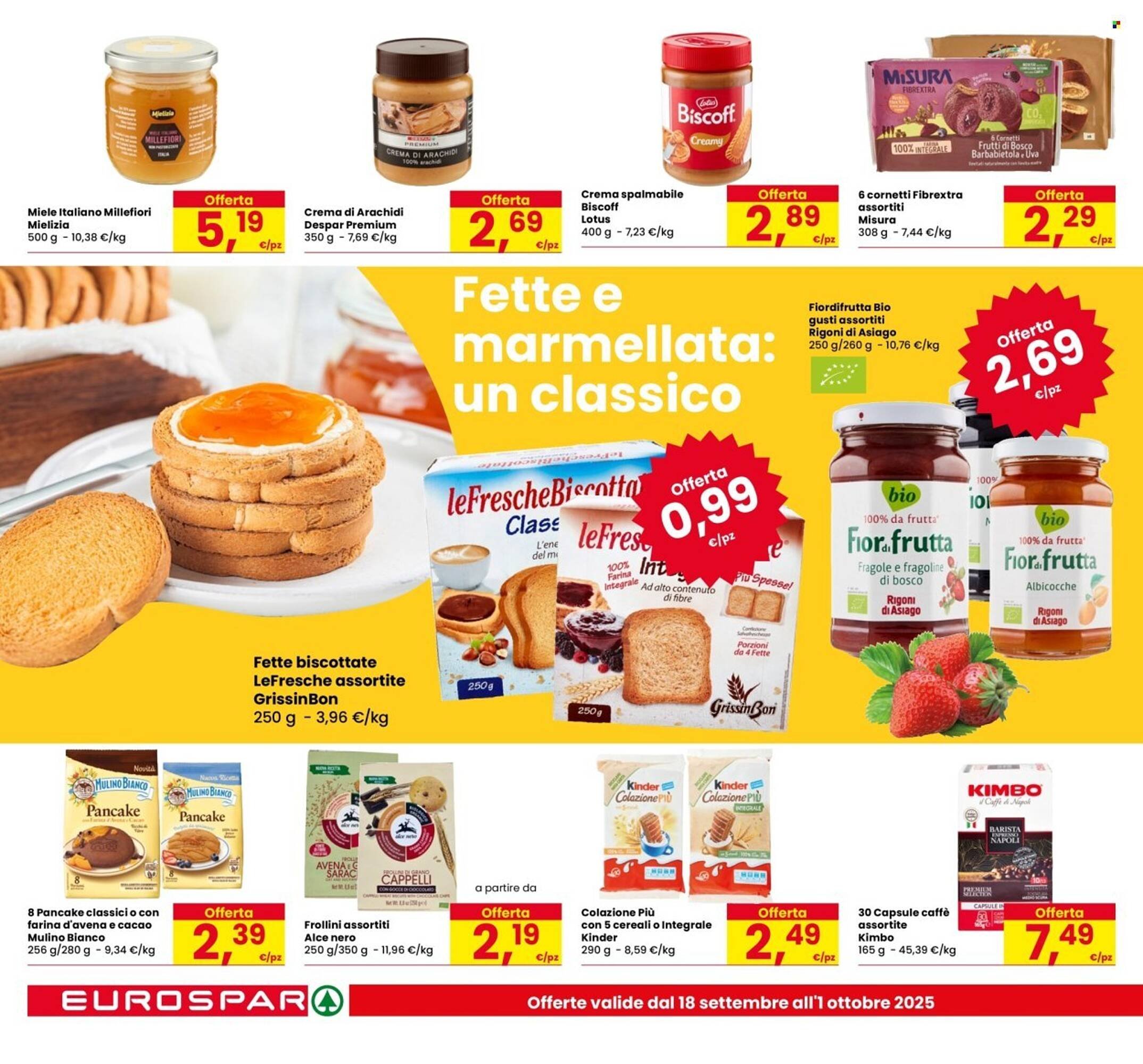 Volantino Eurospar (2025-09-18 - 2025-10-01)