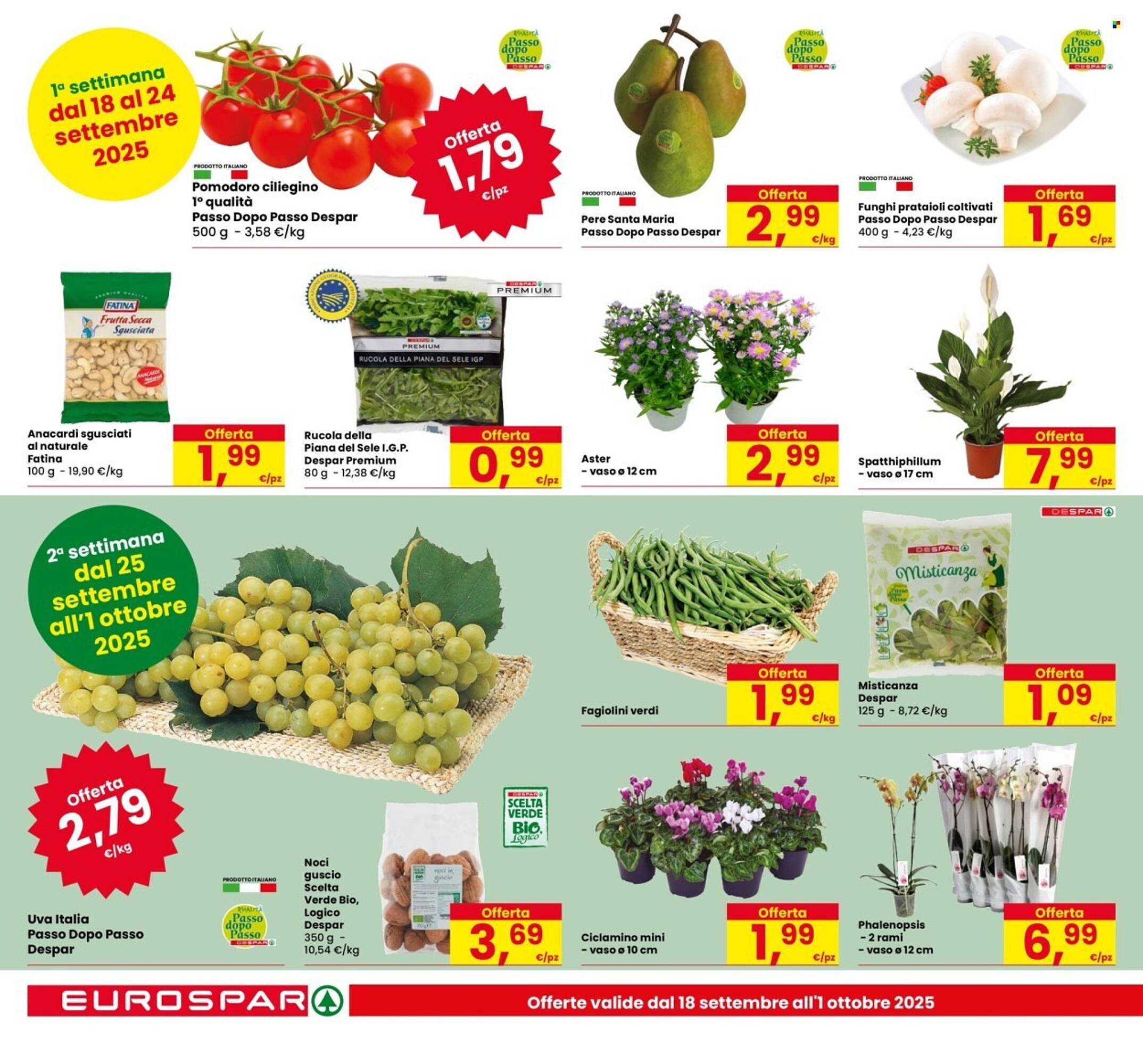 Volantino Eurospar (2025-09-18 - 2025-10-01)