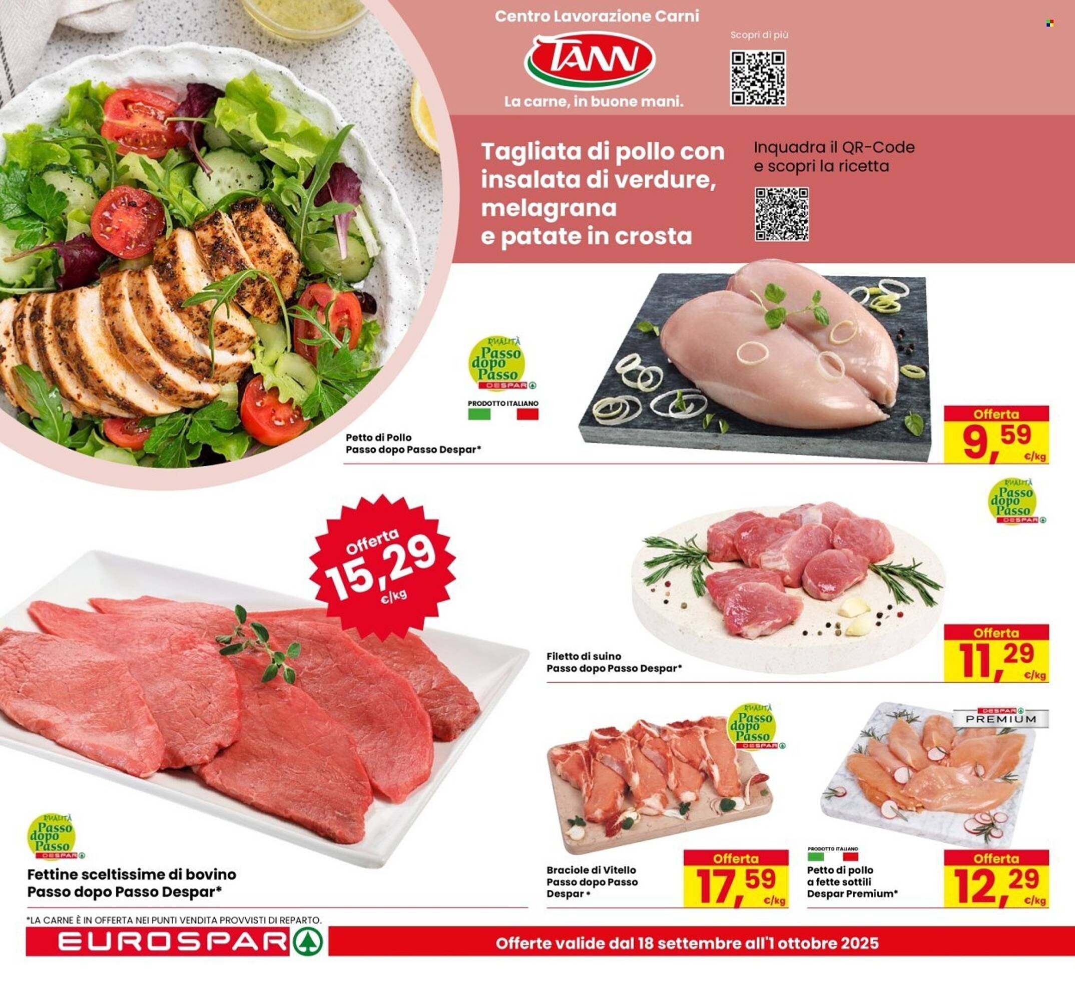Volantino Eurospar (2025-09-18 - 2025-10-01)