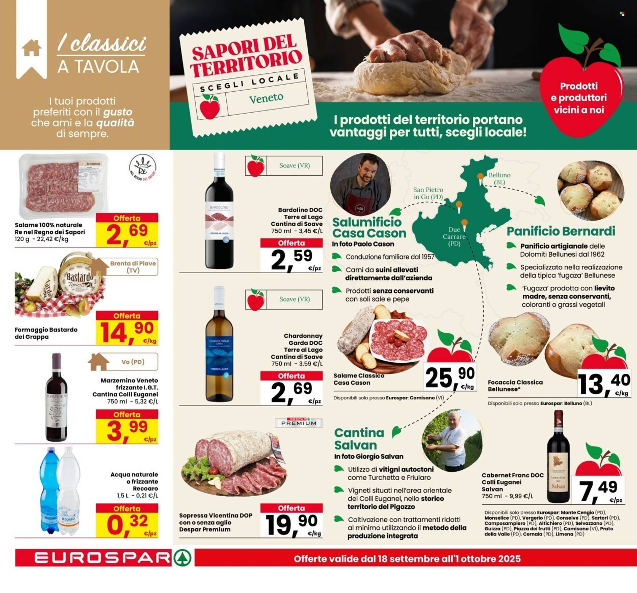 Volantino Eurospar (2025-09-18 - 2025-10-01)