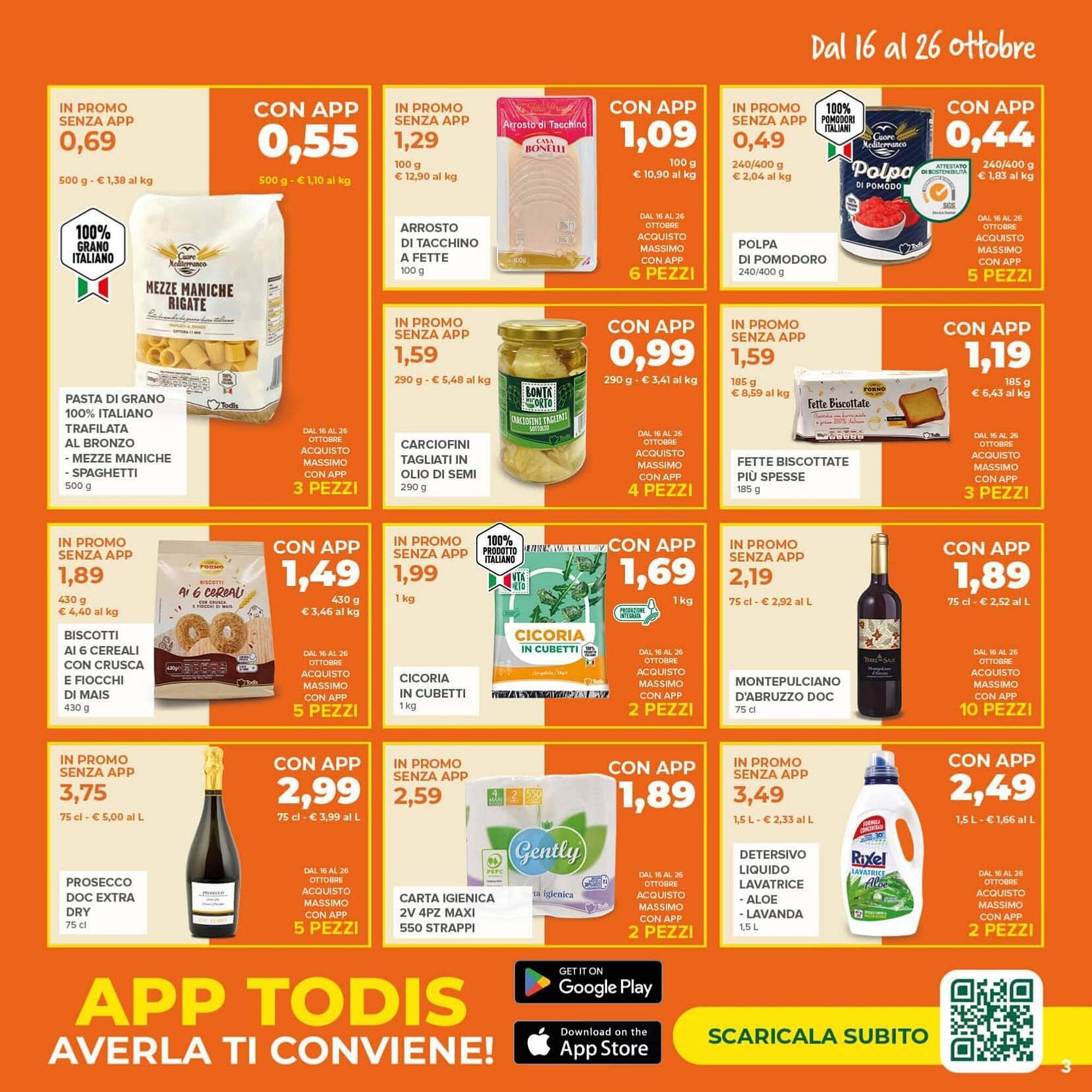 Volantino Todis (2025-10-16 - 2025-10-26)