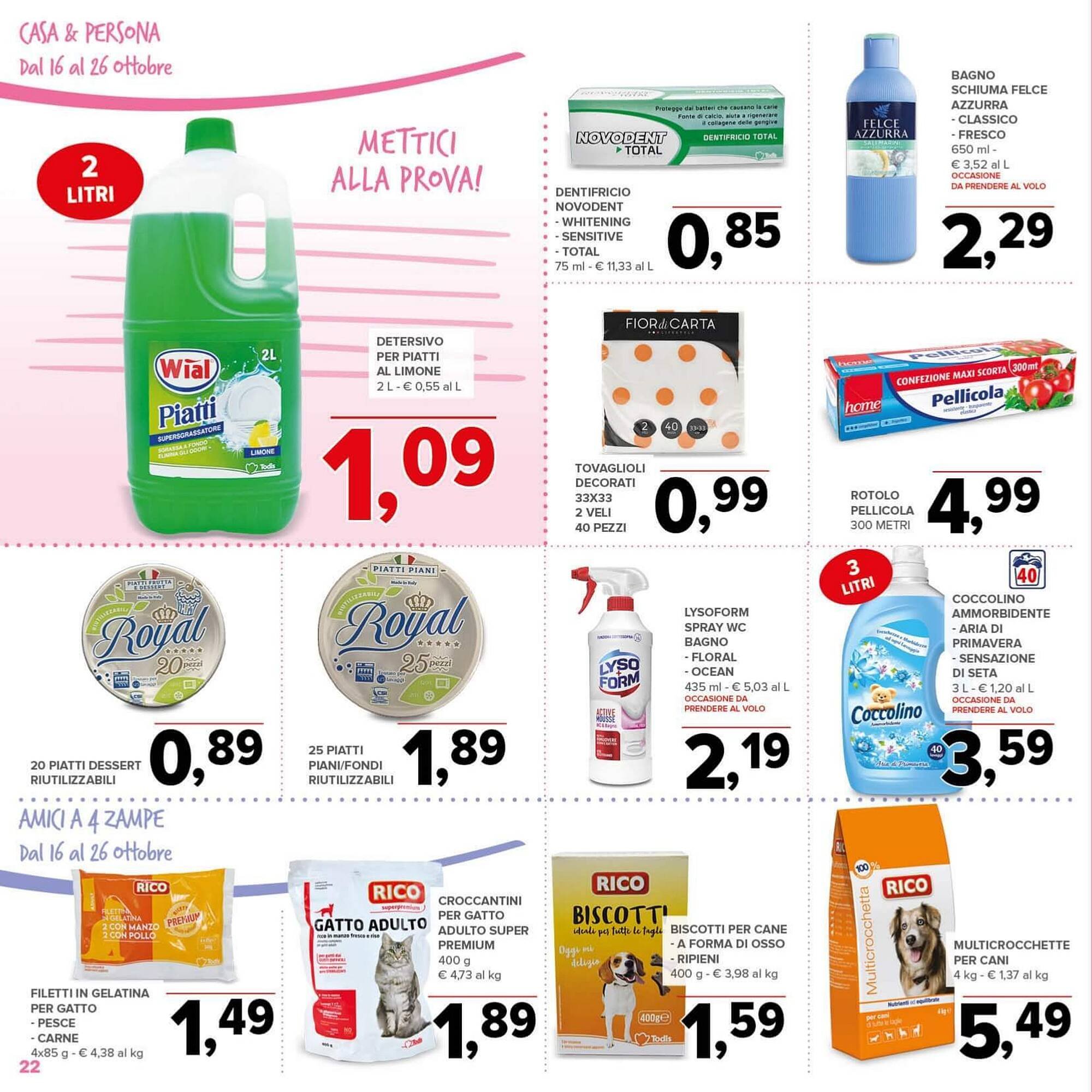 Volantino Todis (2025-10-16 - 2025-10-26)