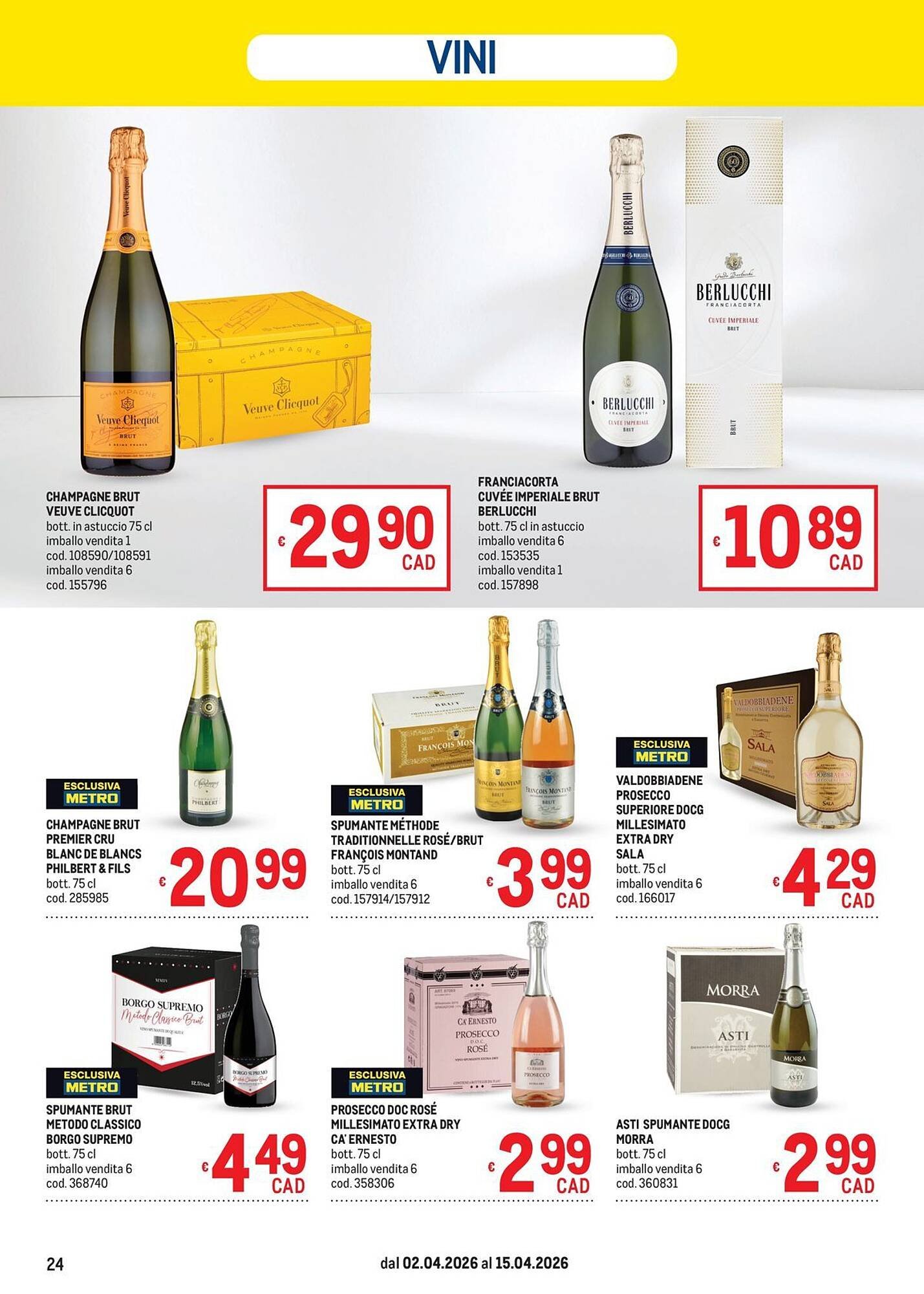 Volantino Metro (2026-04-02 - 2026-04-15)