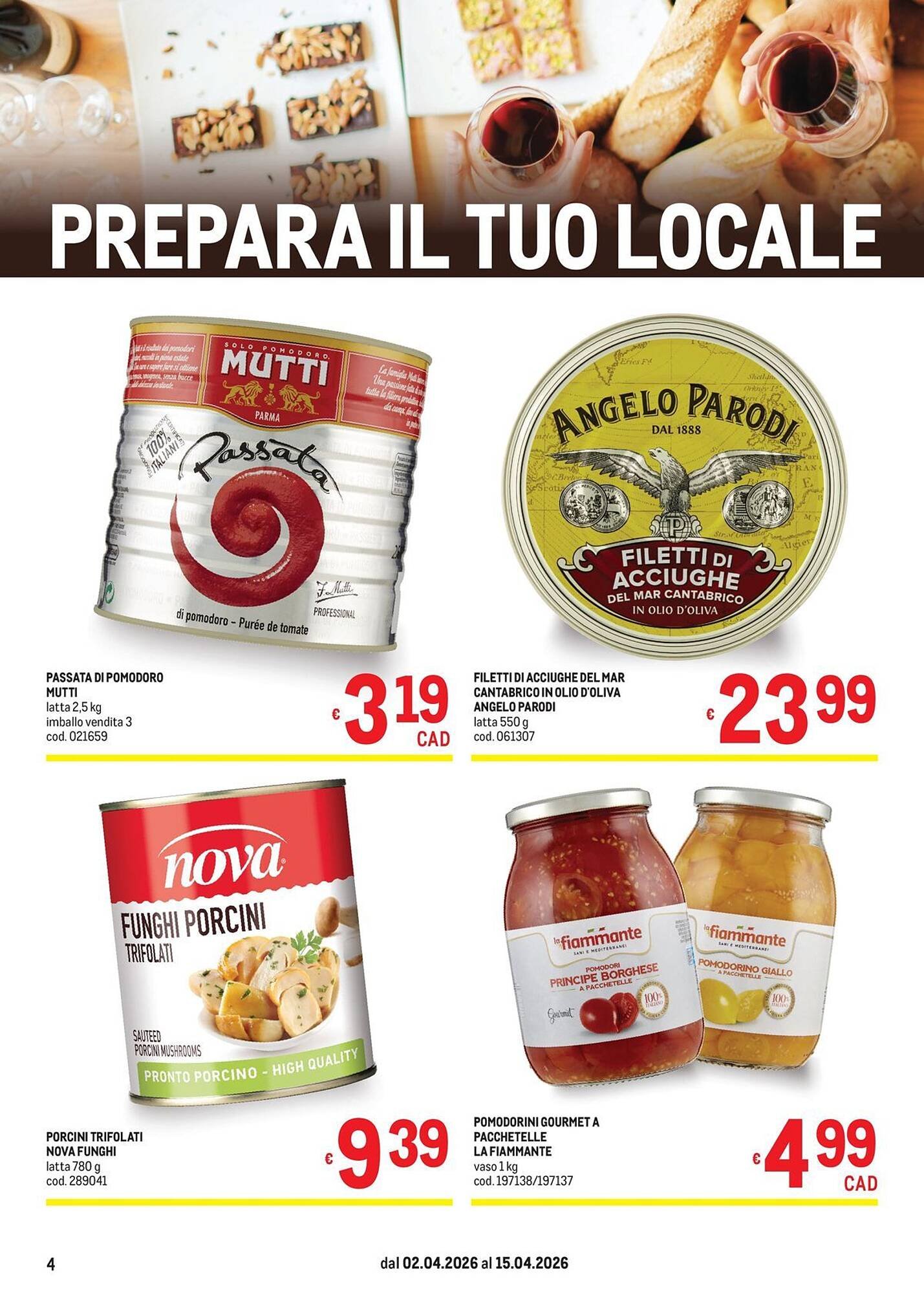 Volantino Metro (2026-04-02 - 2026-04-15)