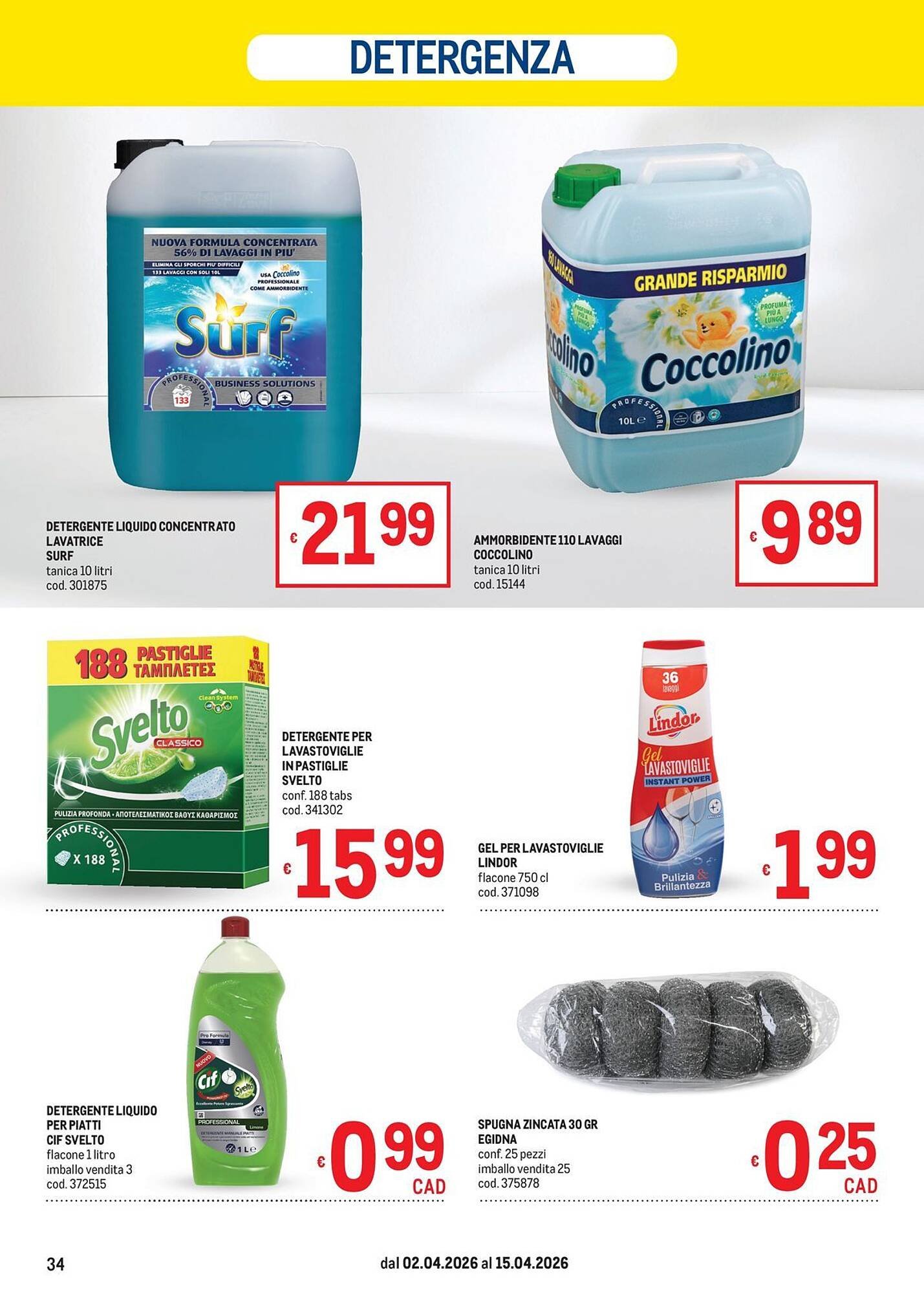 Volantino Metro (2026-04-02 - 2026-04-15)