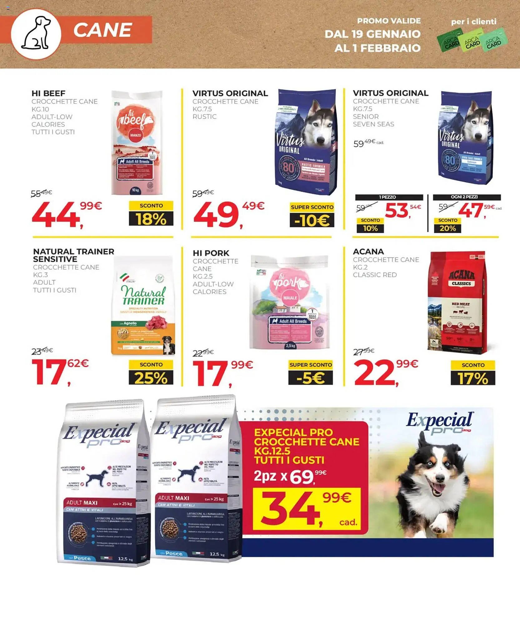 Volantino Arcaplanet (2026-01-19 - 2026-02-01)