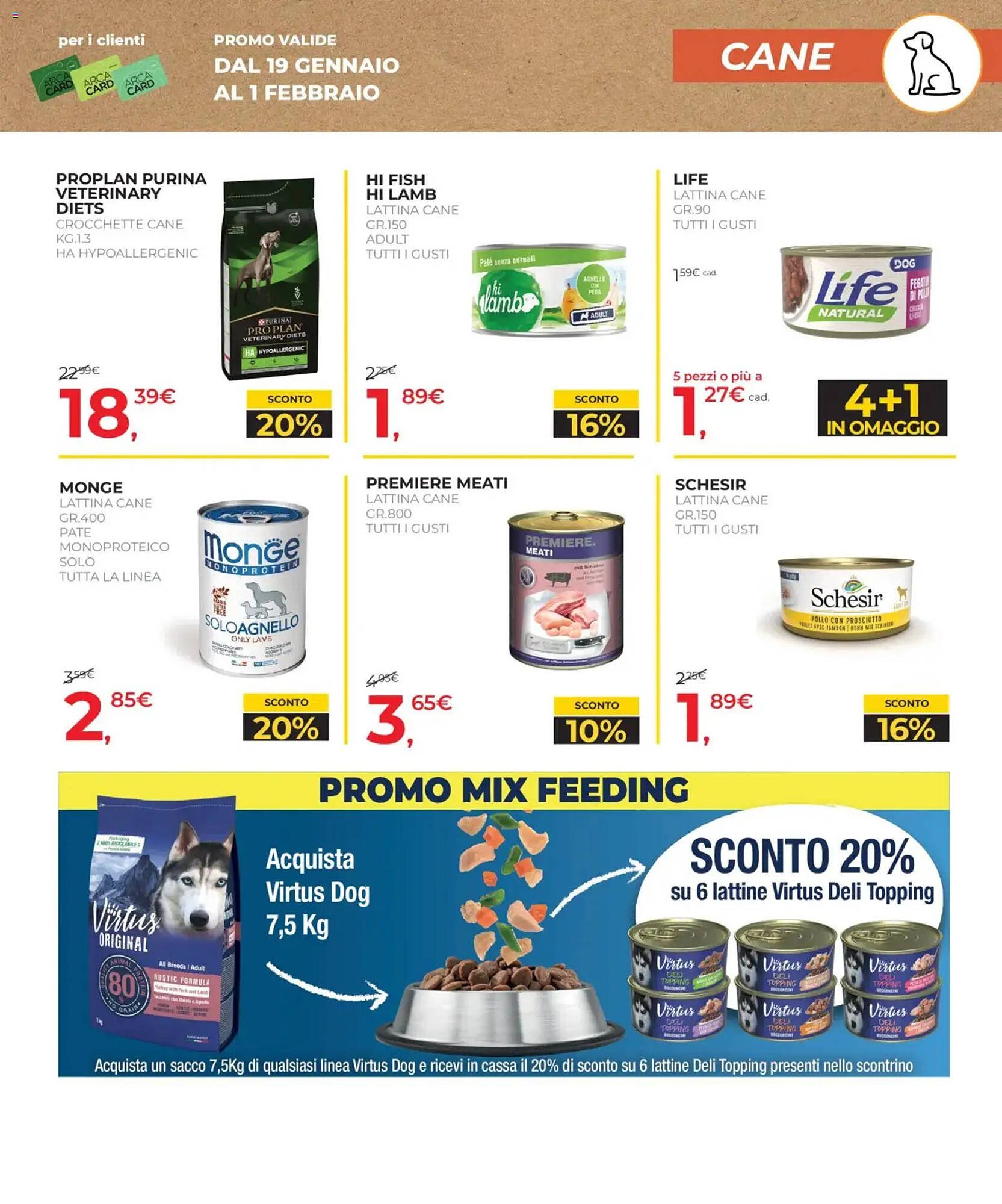 Volantino Arcaplanet (2026-01-19 - 2026-02-01)