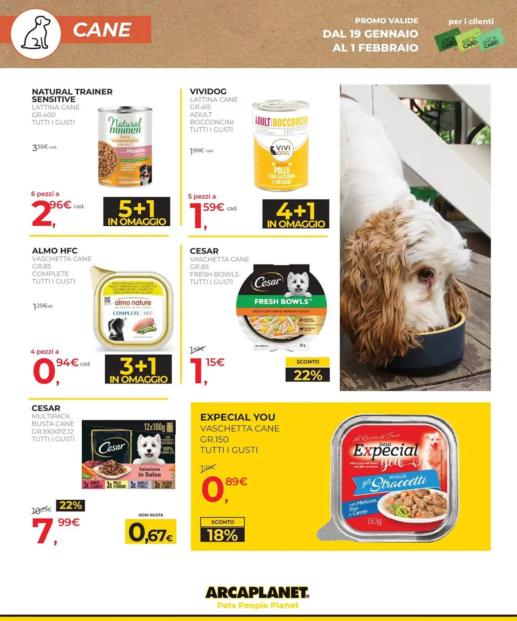 Volantino Arcaplanet (2026-01-19 - 2026-02-01)