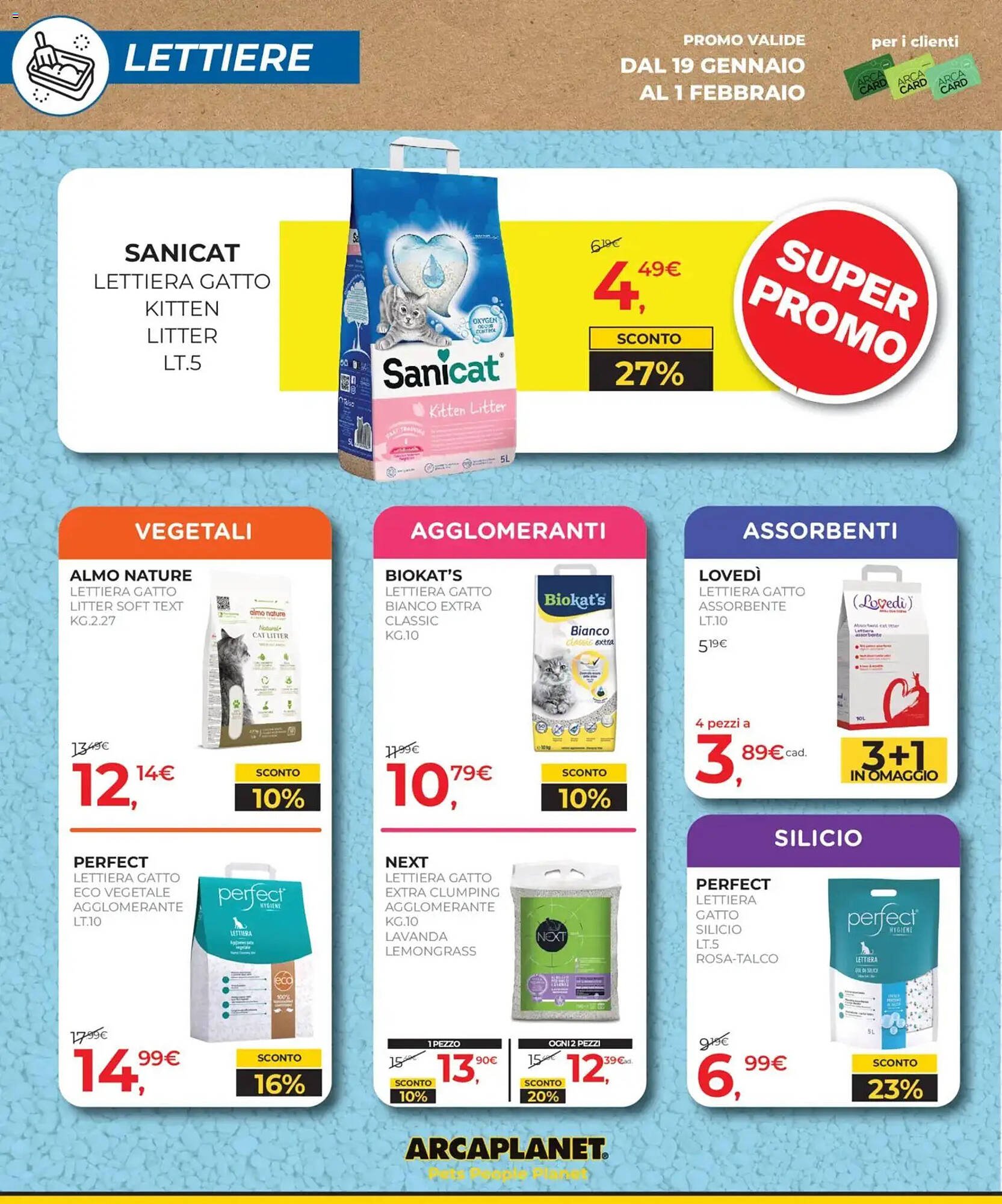 Volantino Arcaplanet (2026-01-19 - 2026-02-01)