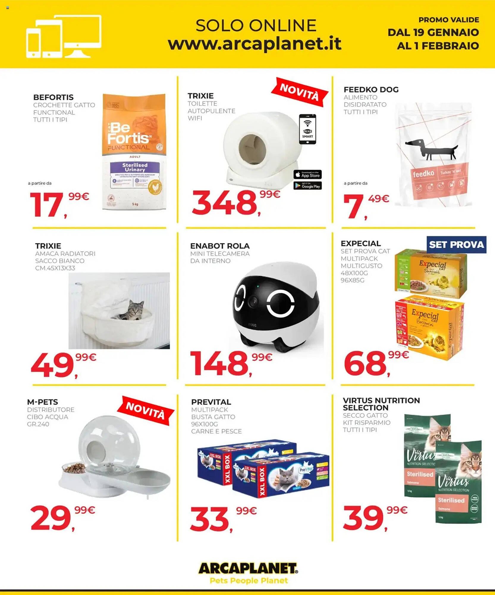 Volantino Arcaplanet (2026-01-19 - 2026-02-01)