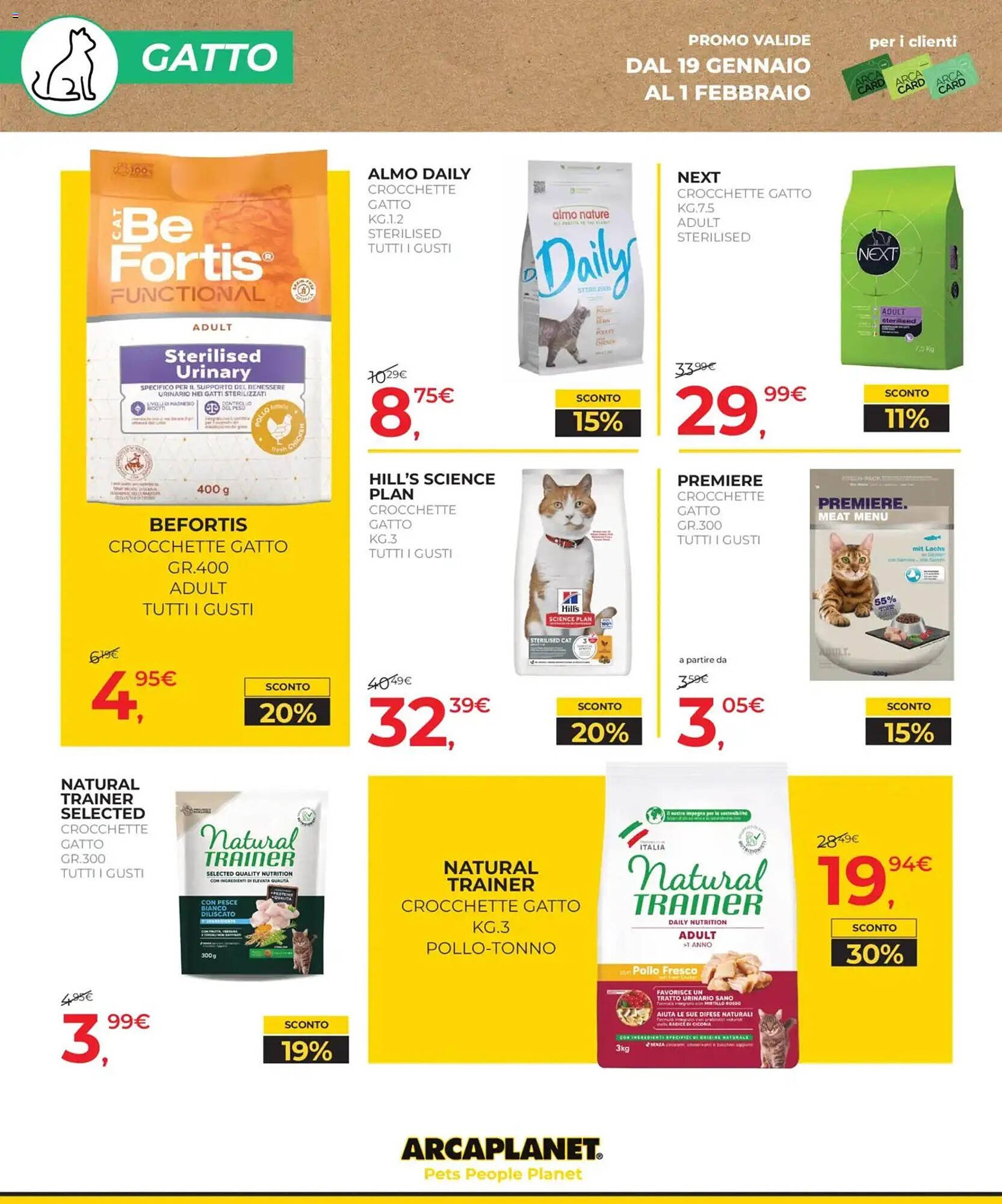 Volantino Arcaplanet (2026-01-19 - 2026-02-01)