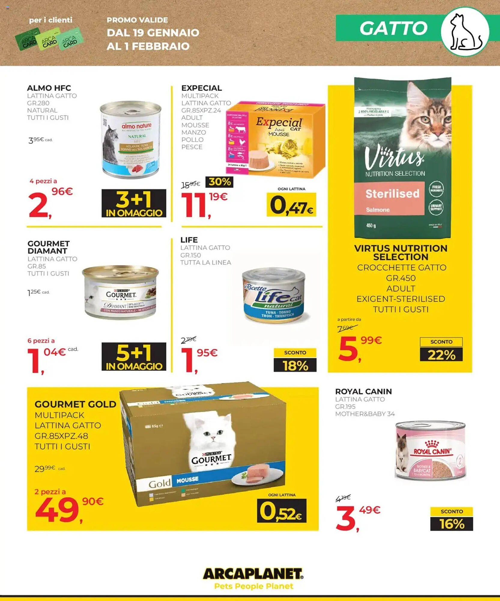 Volantino Arcaplanet (2026-01-19 - 2026-02-01)