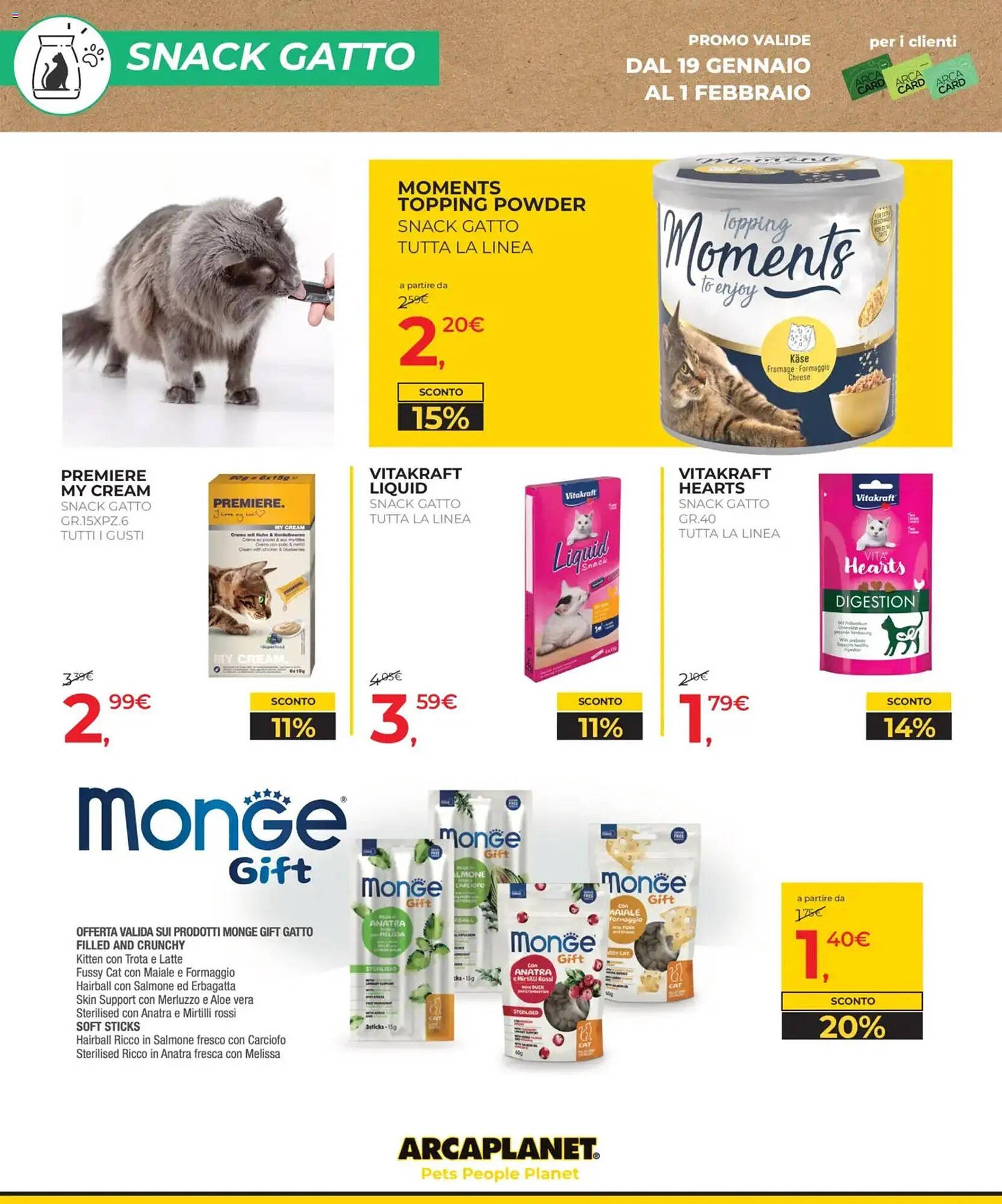 Volantino Arcaplanet (2026-01-19 - 2026-02-01)