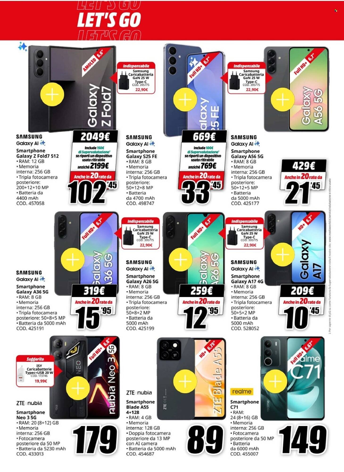 Volantino MediaWorld (2025-10-13 - 2025-10-26)
