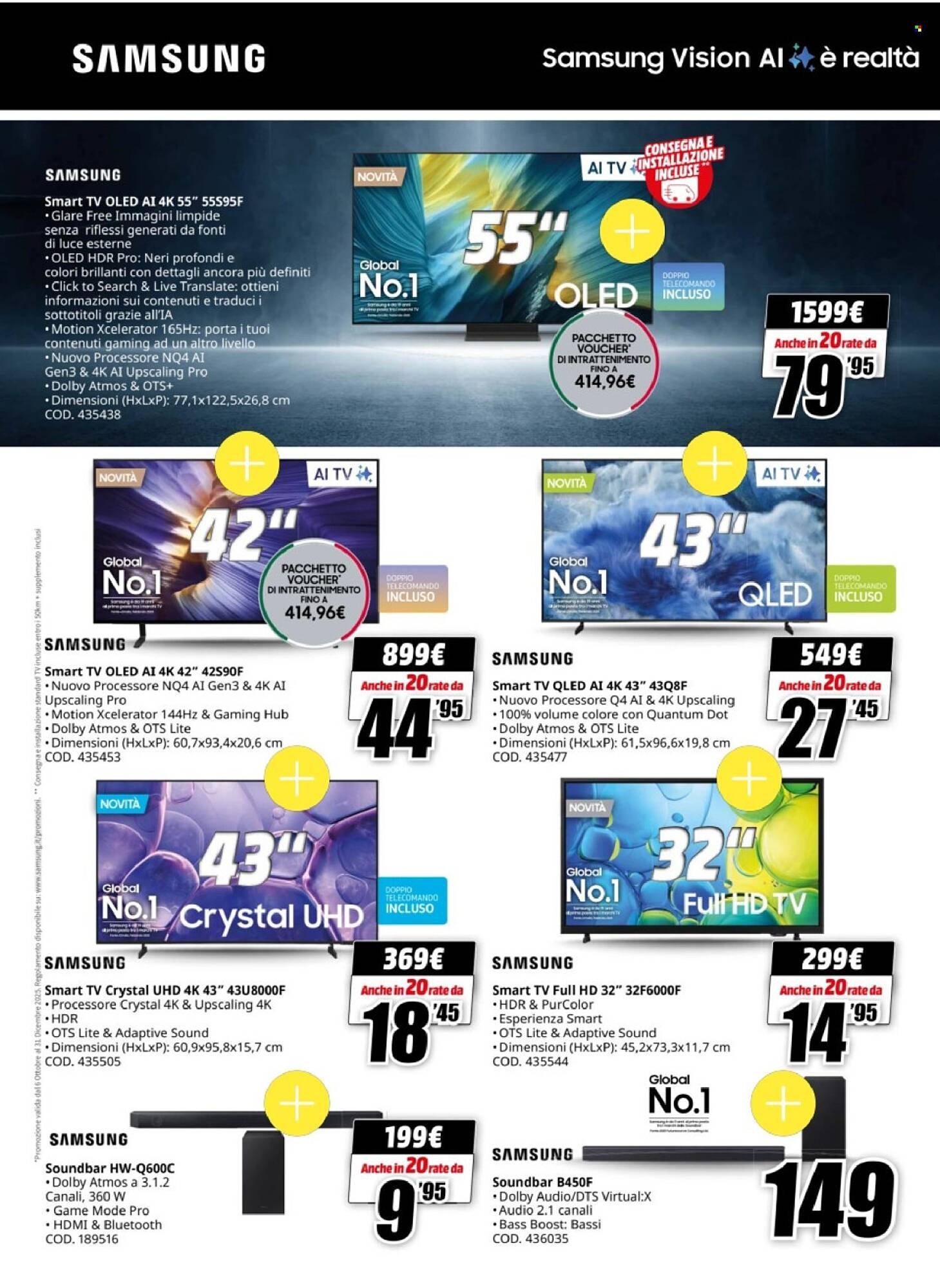 Volantino MediaWorld (2025-10-13 - 2025-10-26)