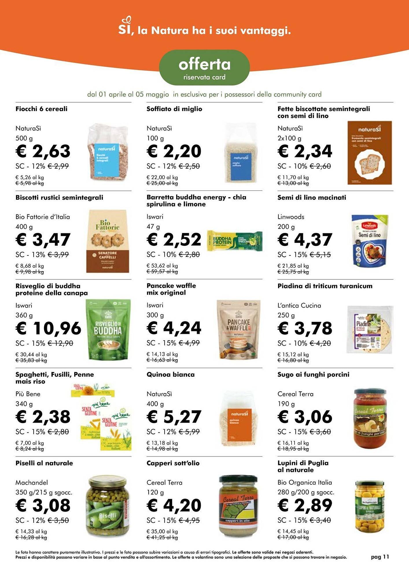 Volantino NaturaSì (2026-04-01 - 2026-04-30)