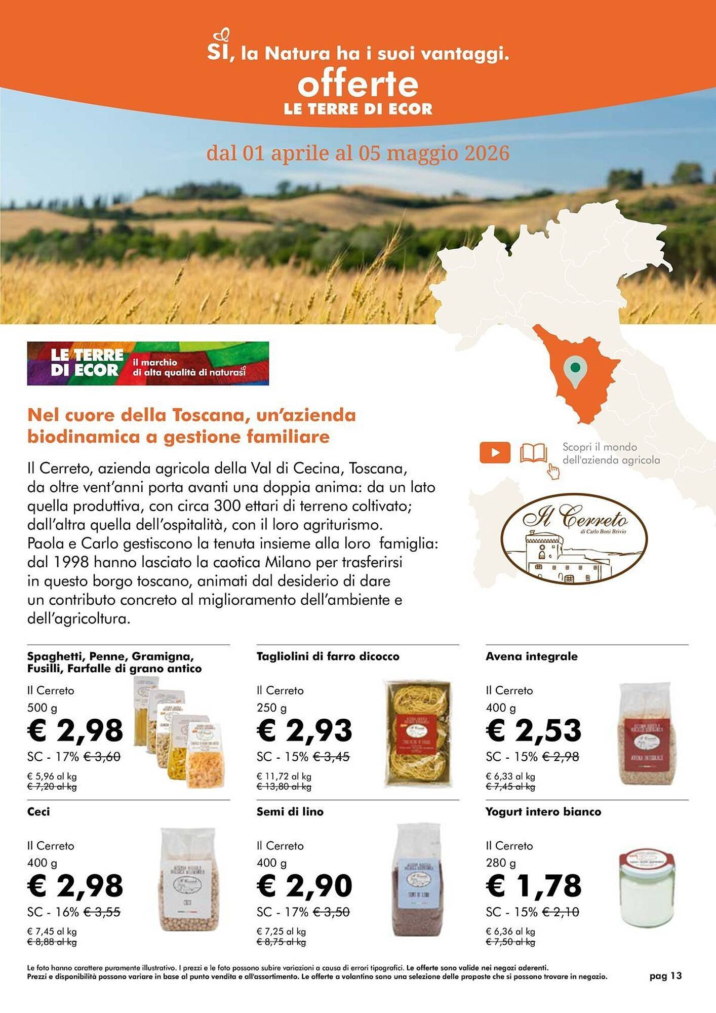 Volantino NaturaSì (2026-04-01 - 2026-04-30)