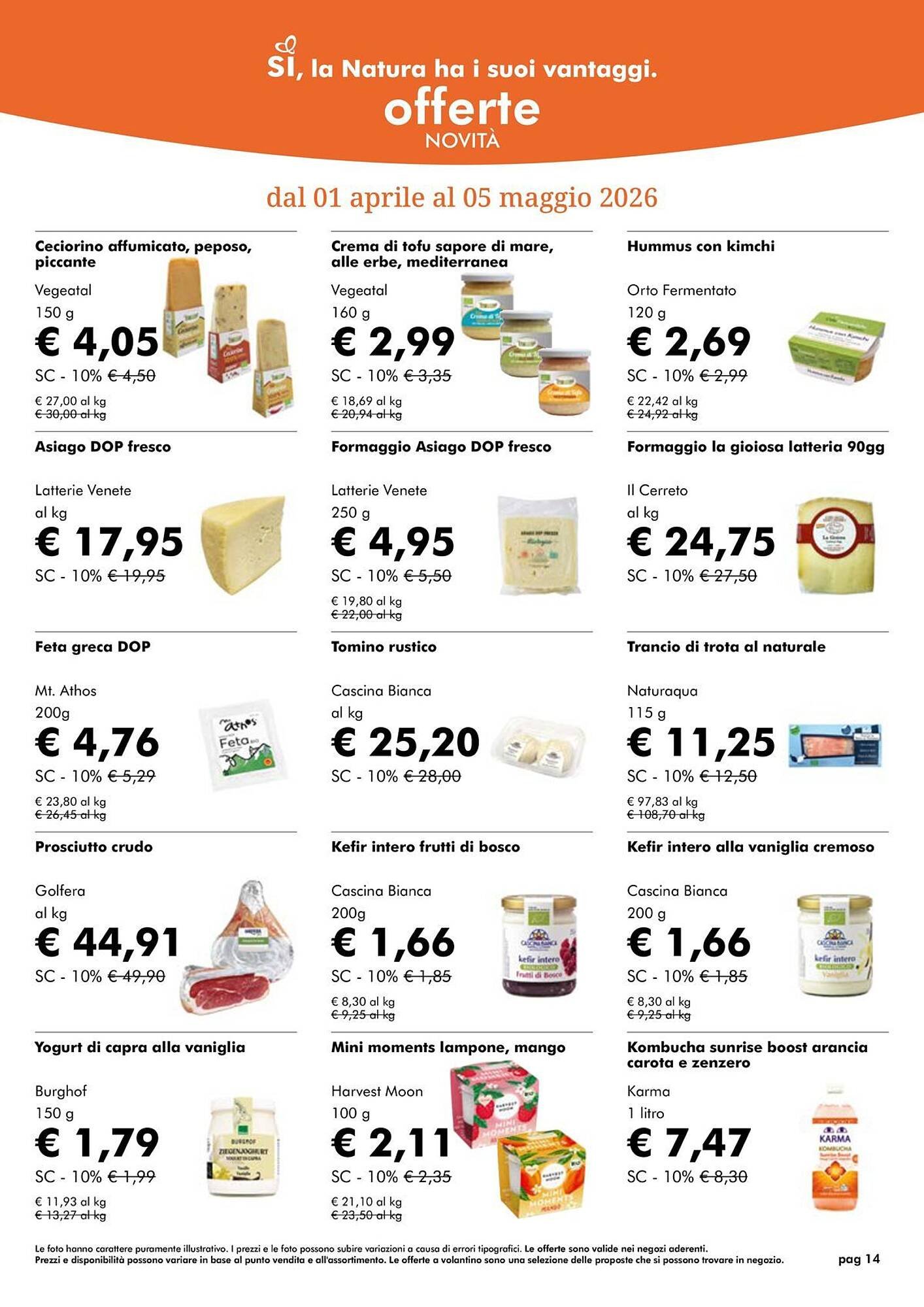 Volantino NaturaSì (2026-04-01 - 2026-04-30)