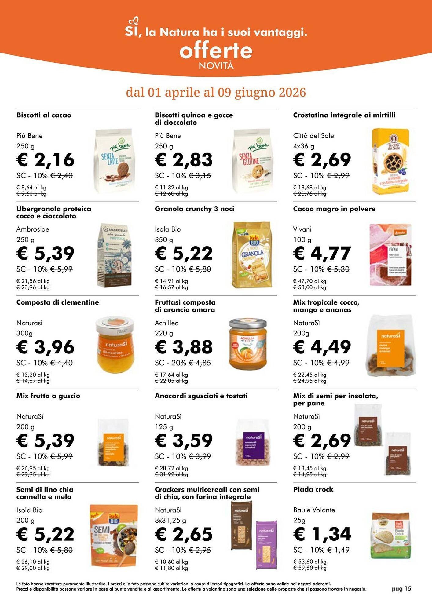 Volantino NaturaSì (2026-04-01 - 2026-04-30)