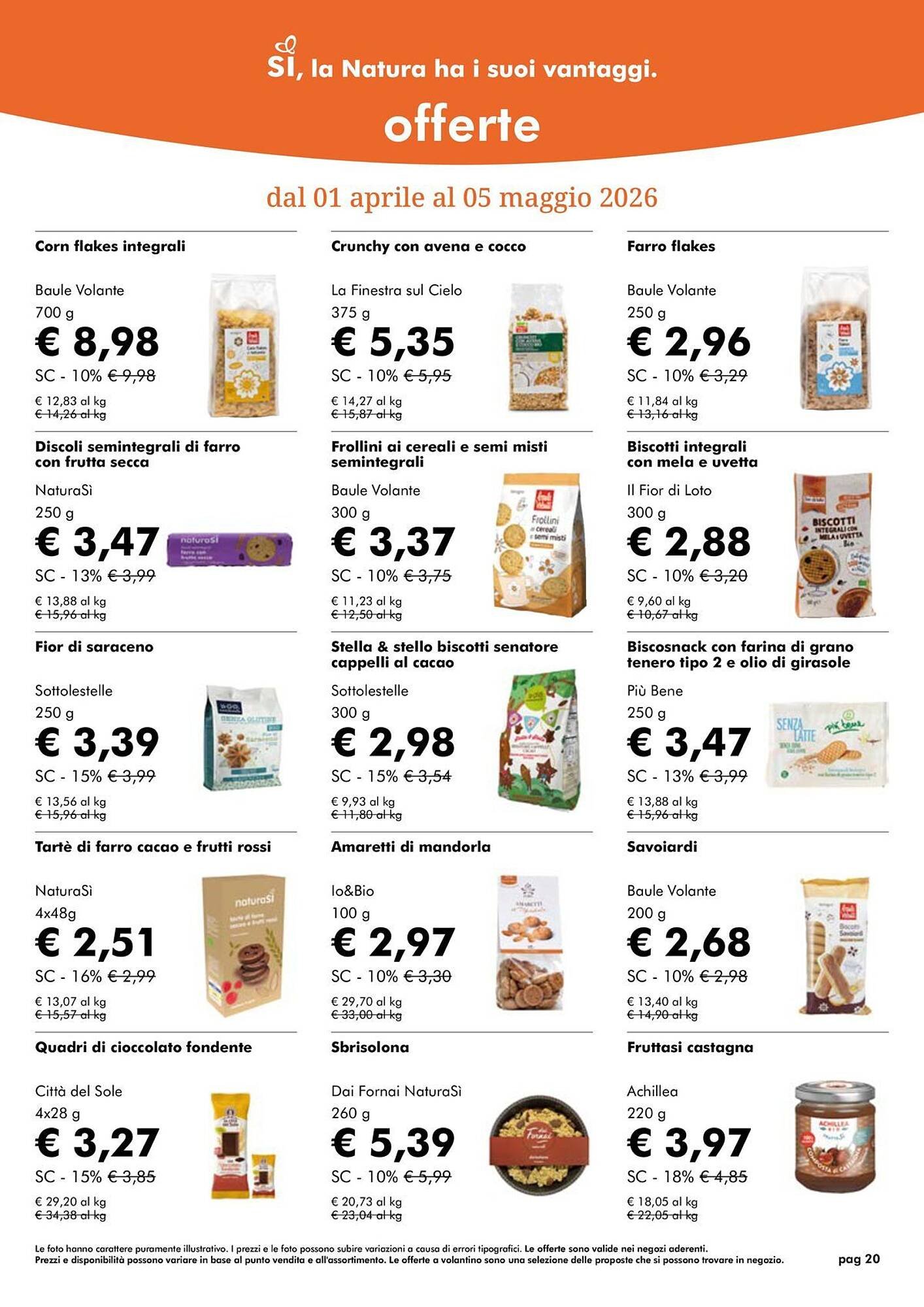 Volantino NaturaSì (2026-04-01 - 2026-04-30)