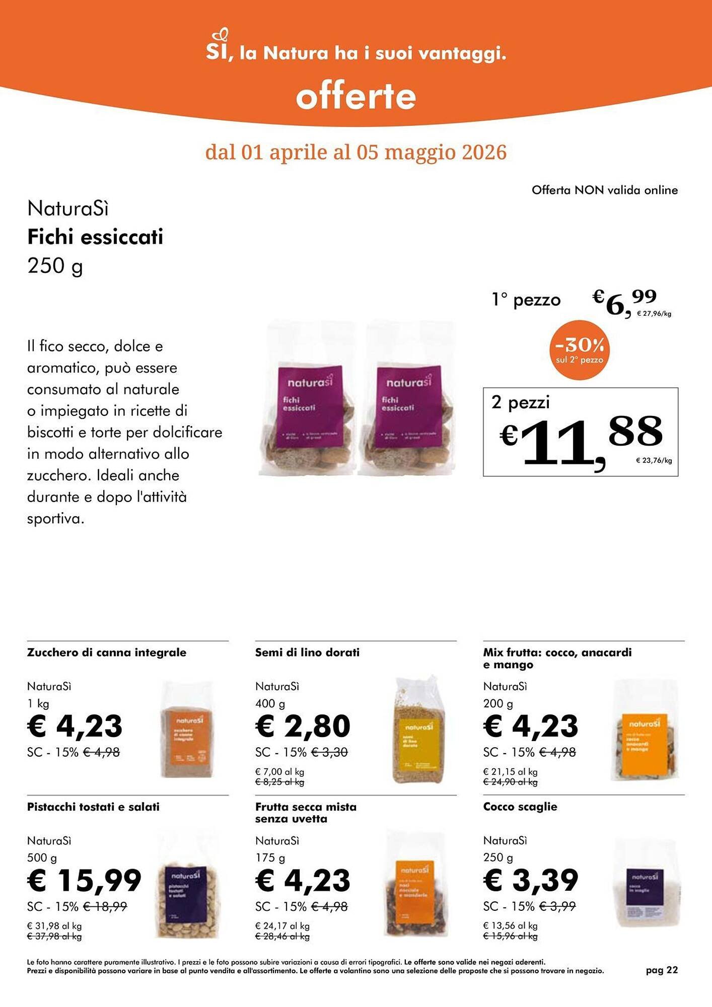 Volantino NaturaSì (2026-04-01 - 2026-04-30)