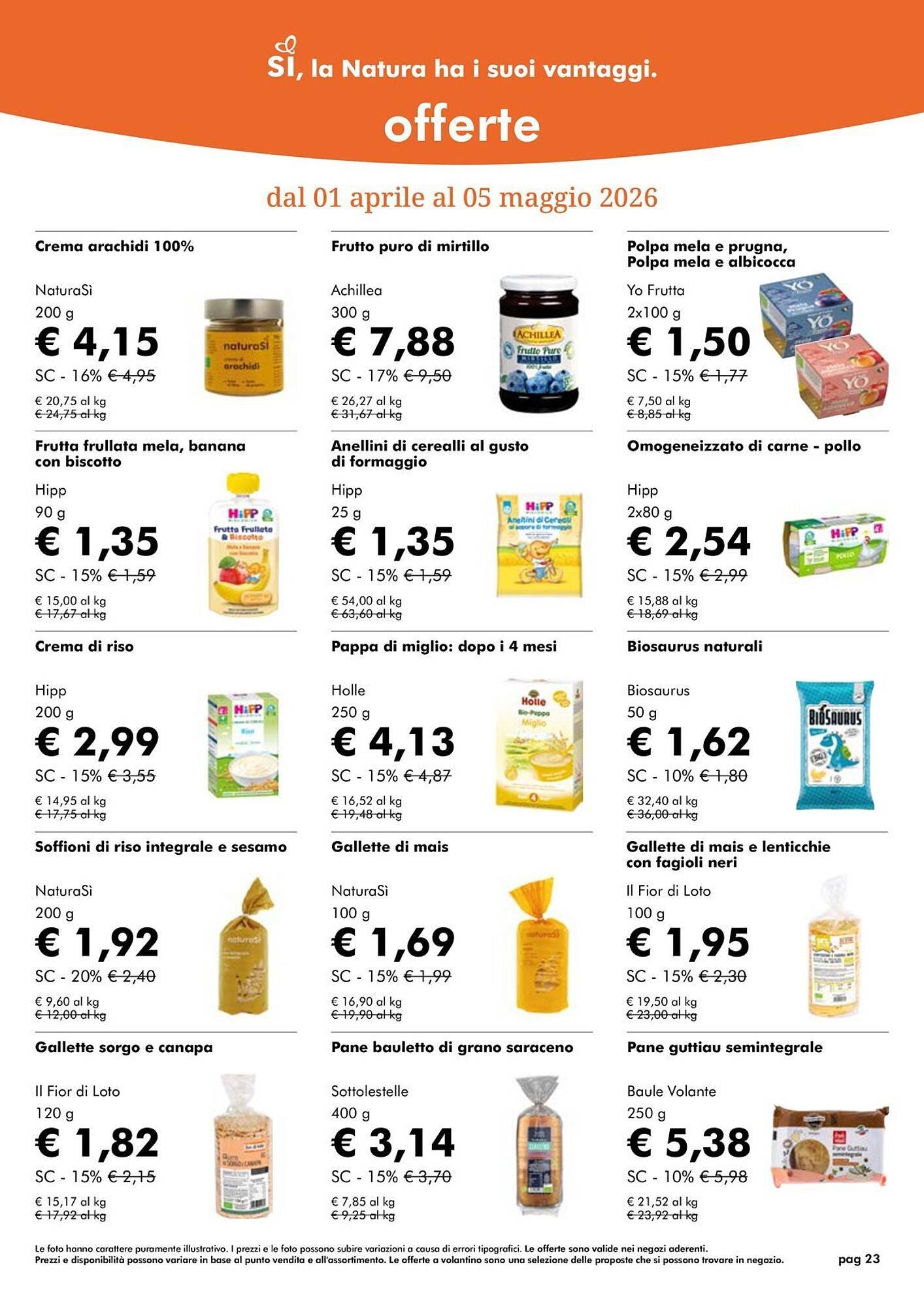 Volantino NaturaSì (2026-04-01 - 2026-04-30)