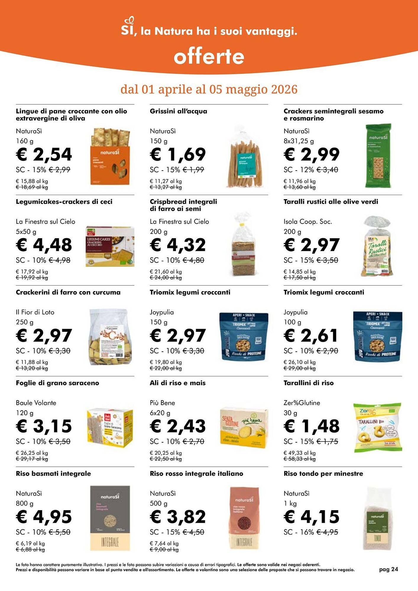 Volantino NaturaSì (2026-04-01 - 2026-04-30)