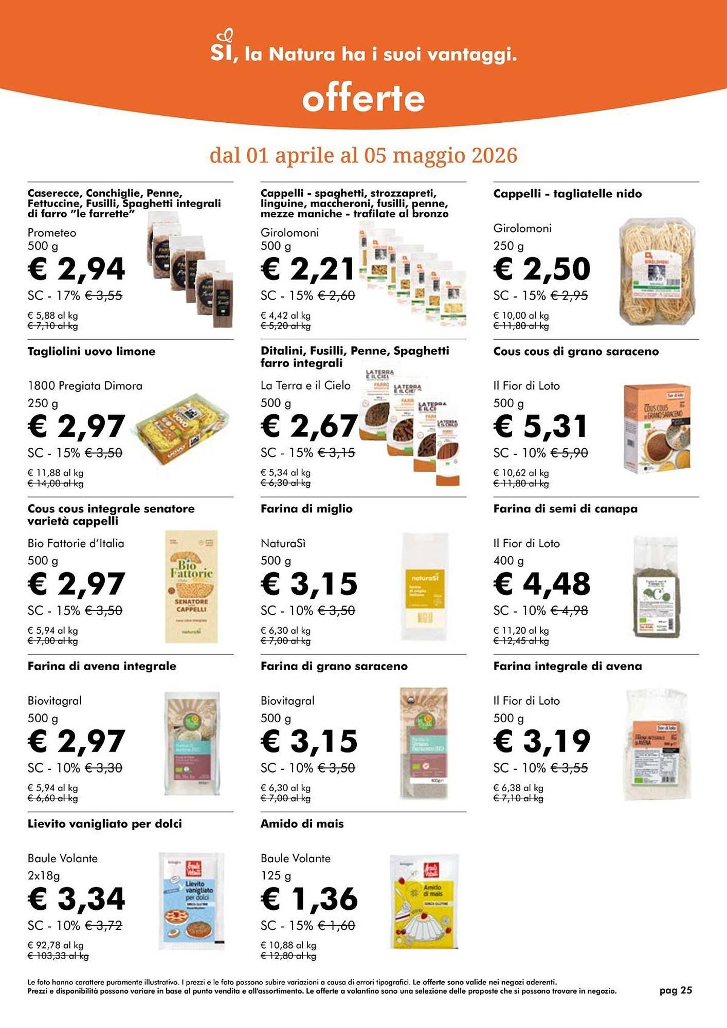Volantino NaturaSì (2026-04-01 - 2026-04-30)