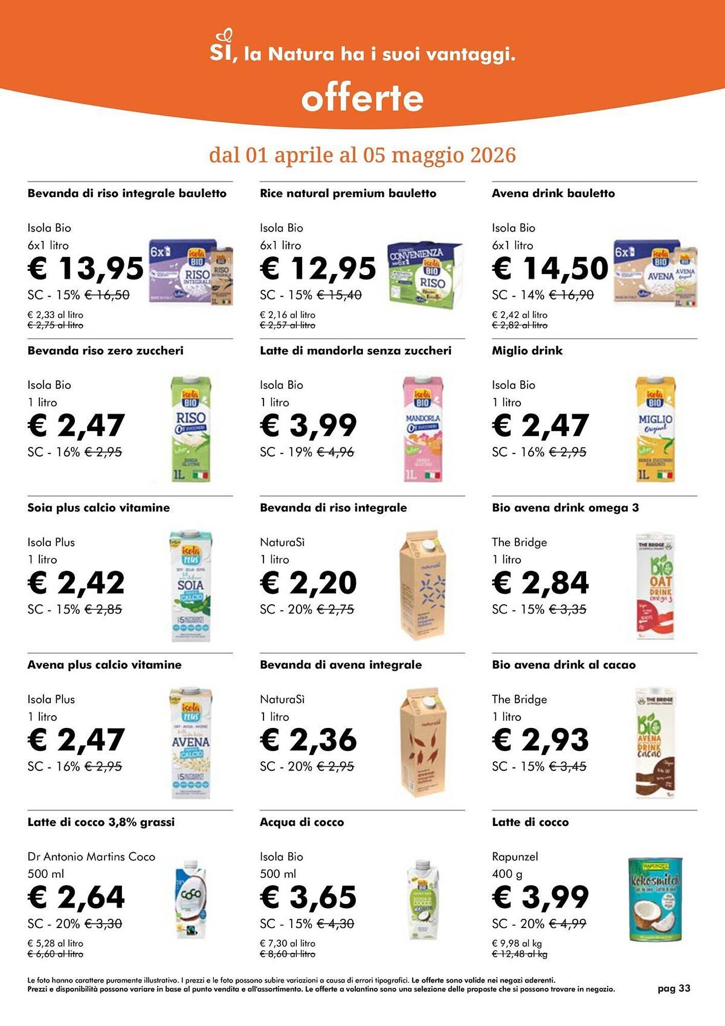 Volantino NaturaSì (2026-04-01 - 2026-04-30)