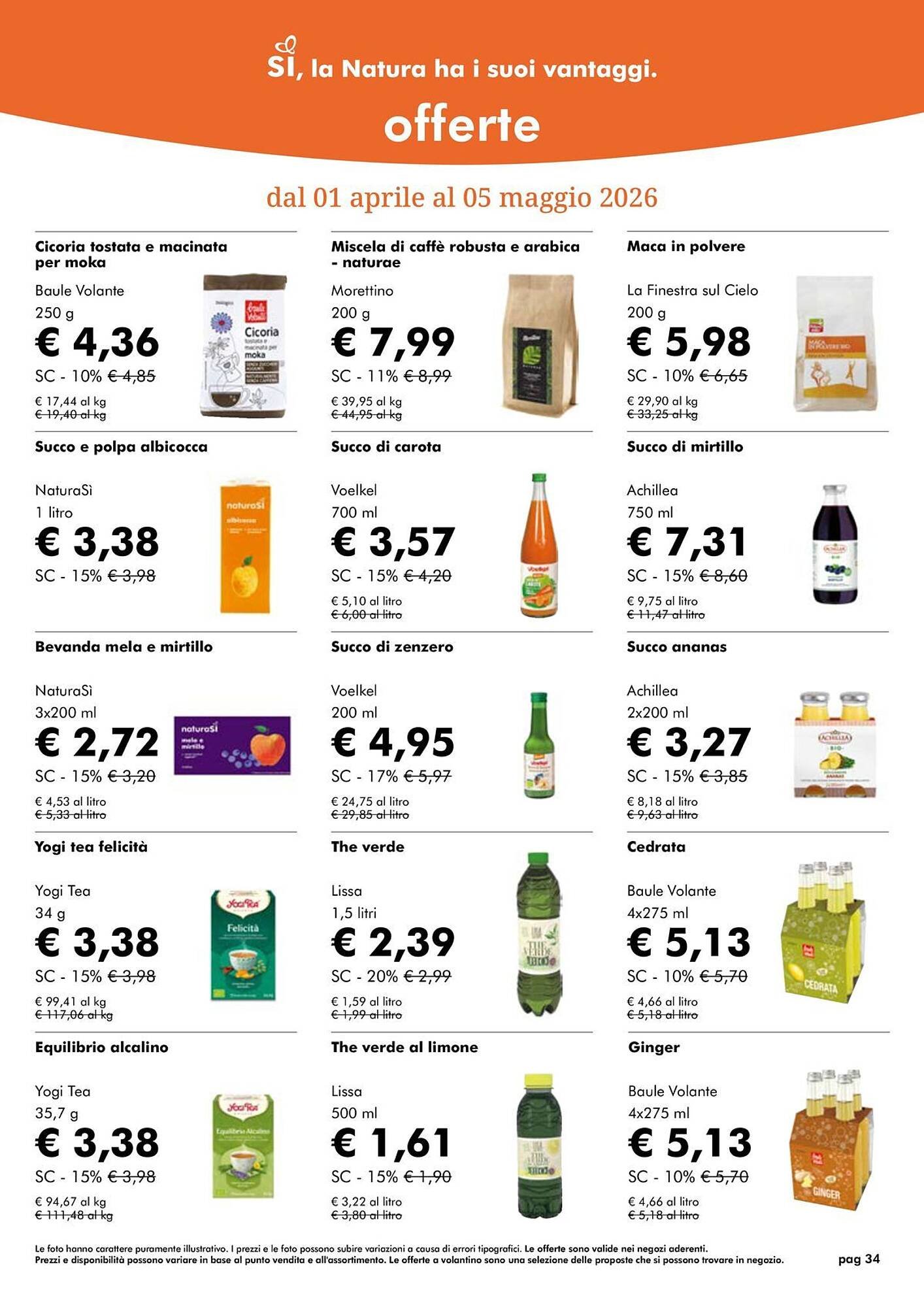 Volantino NaturaSì (2026-04-01 - 2026-04-30)