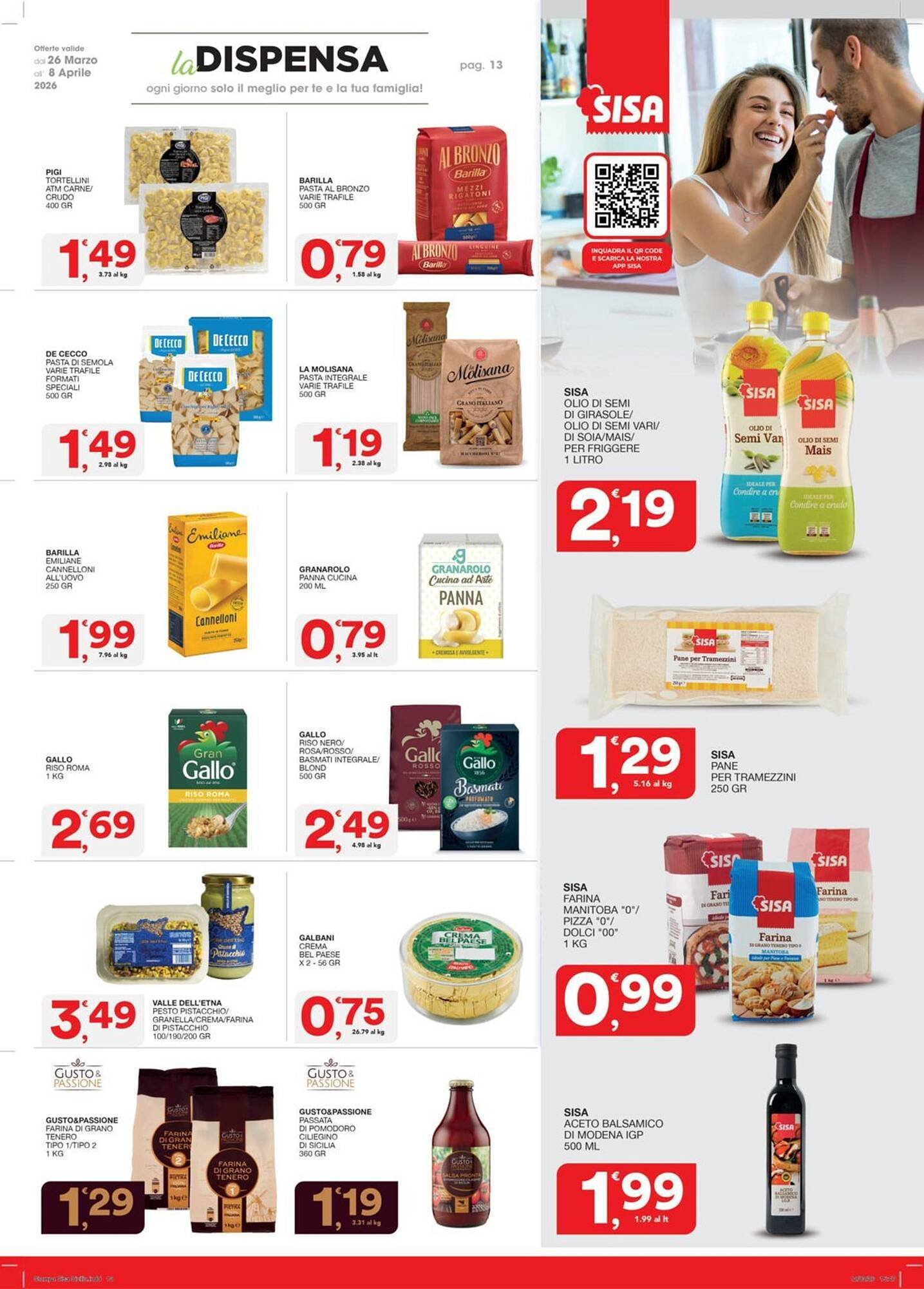 Volantino Sisa (2026-03-26 - 2026-04-08)