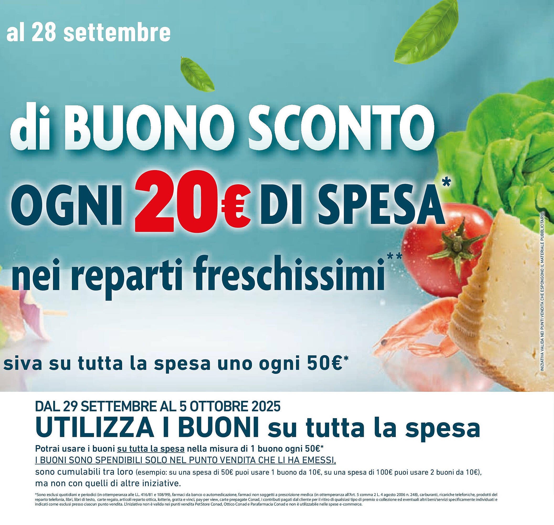 Volantino Conad (2025-09-23 - 2025-10-07)